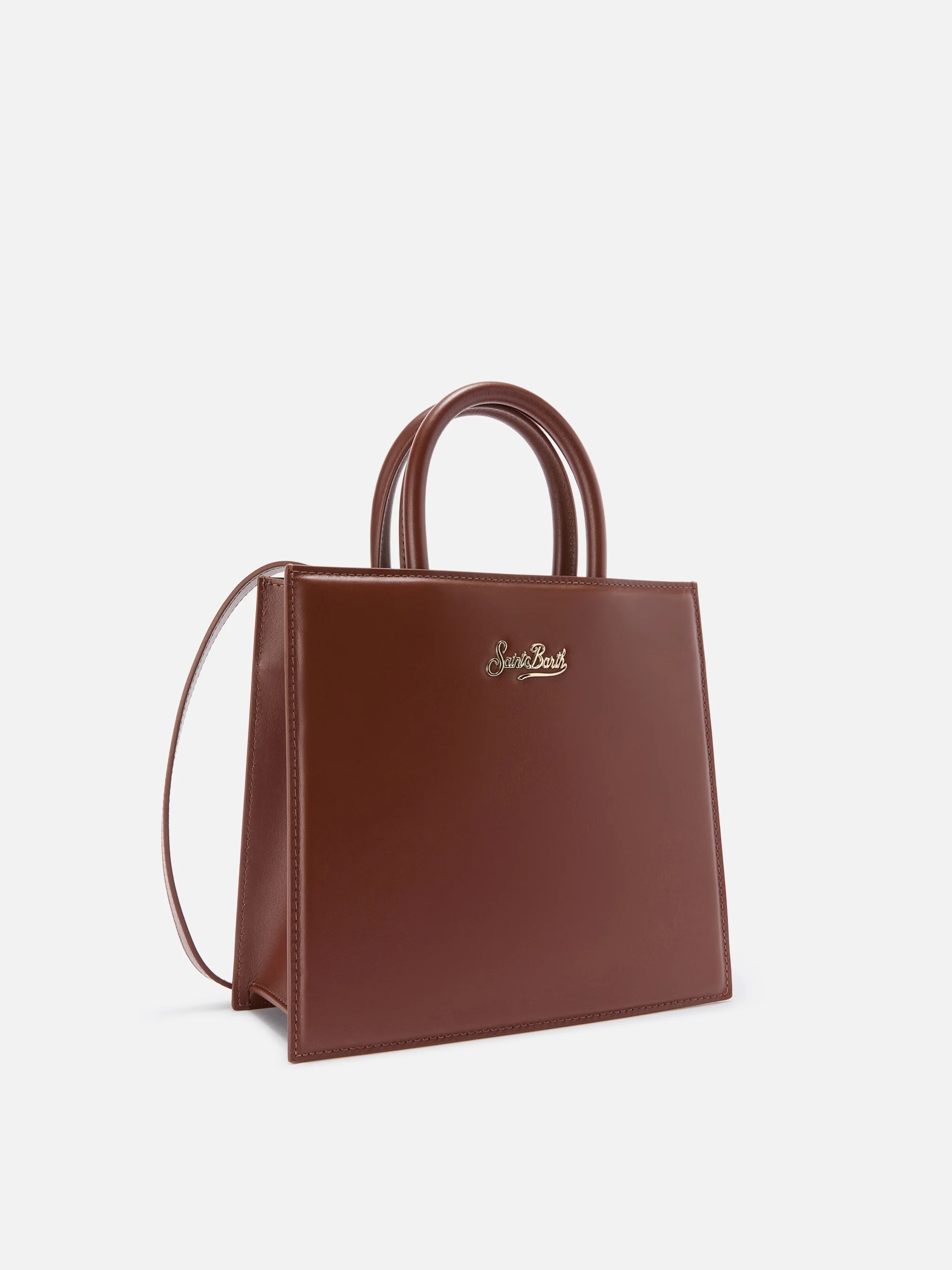 Shop Bag Midi brown leather bag - Image 2