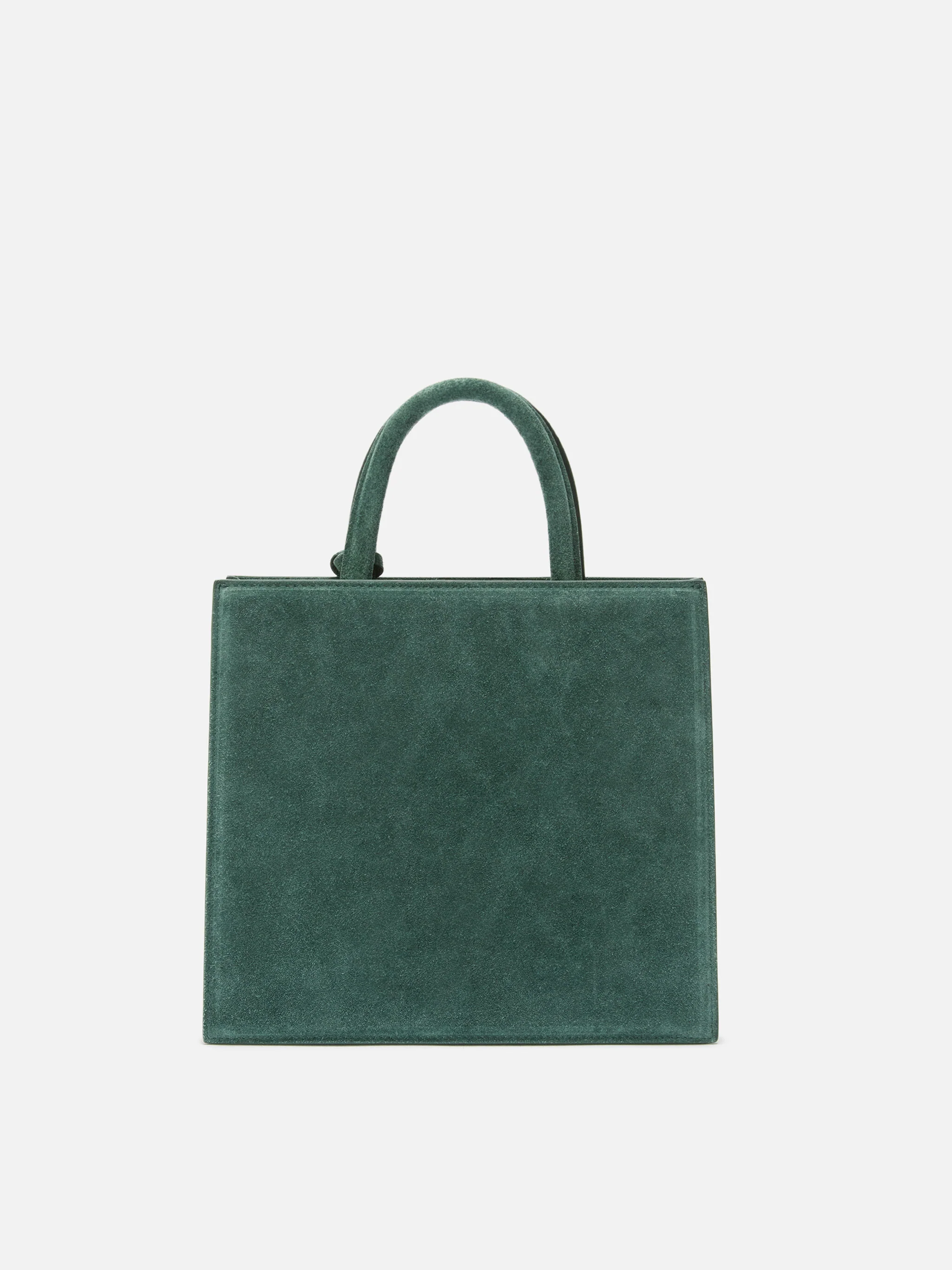Shop Bag Midi green suede bag - Image 4