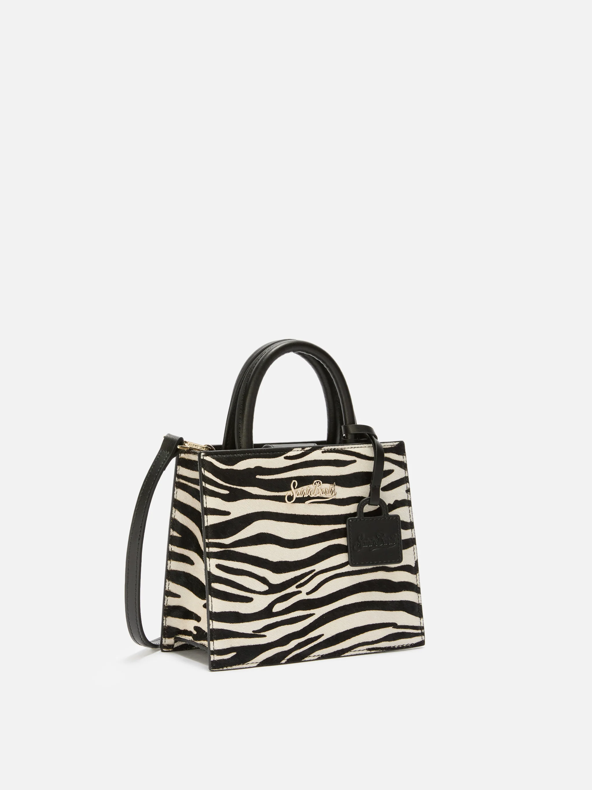 Shop Bag Mini zebra print bag - Image 3
