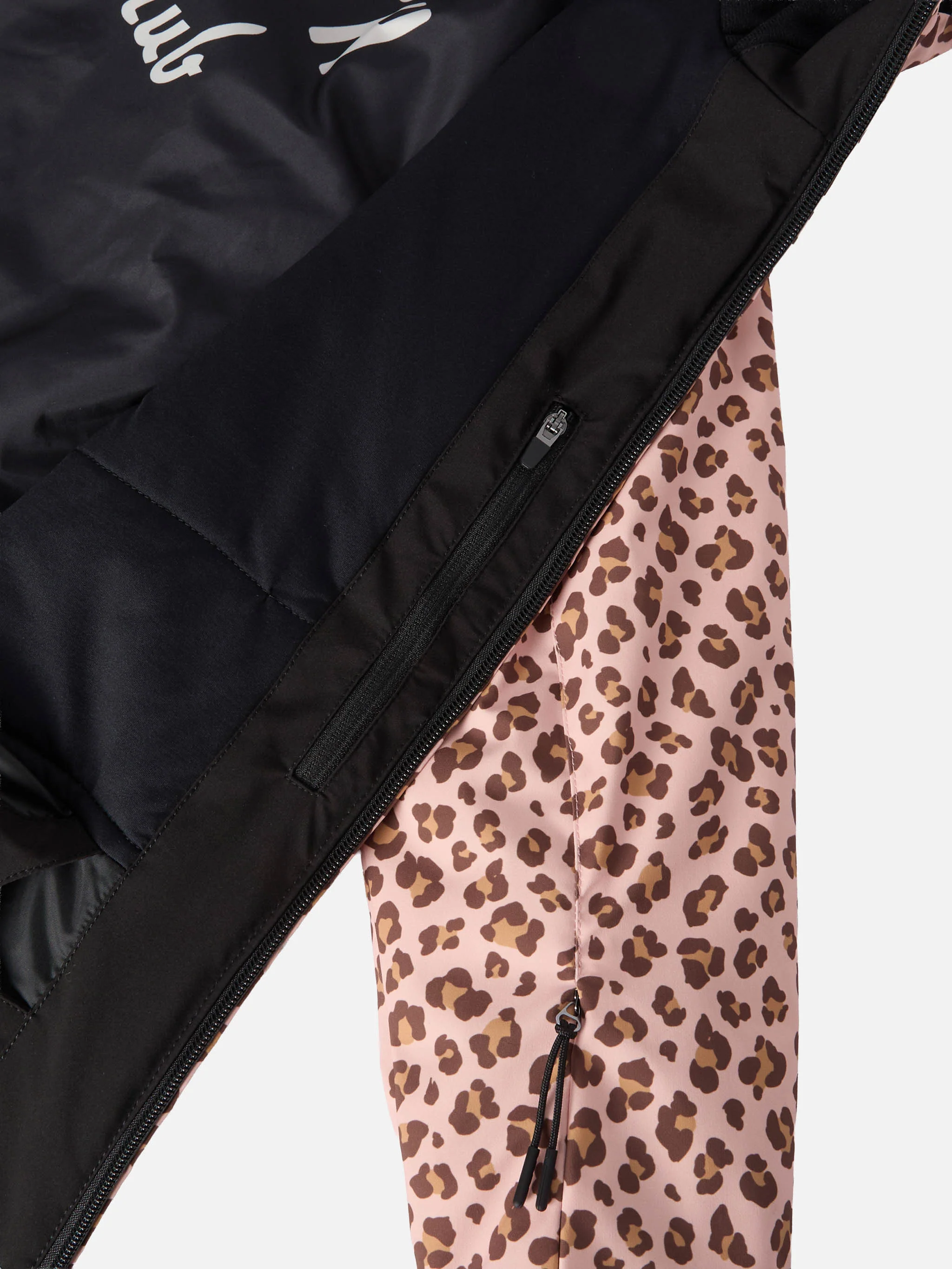 Ski jacket Chavanette with leopard print - Image 6