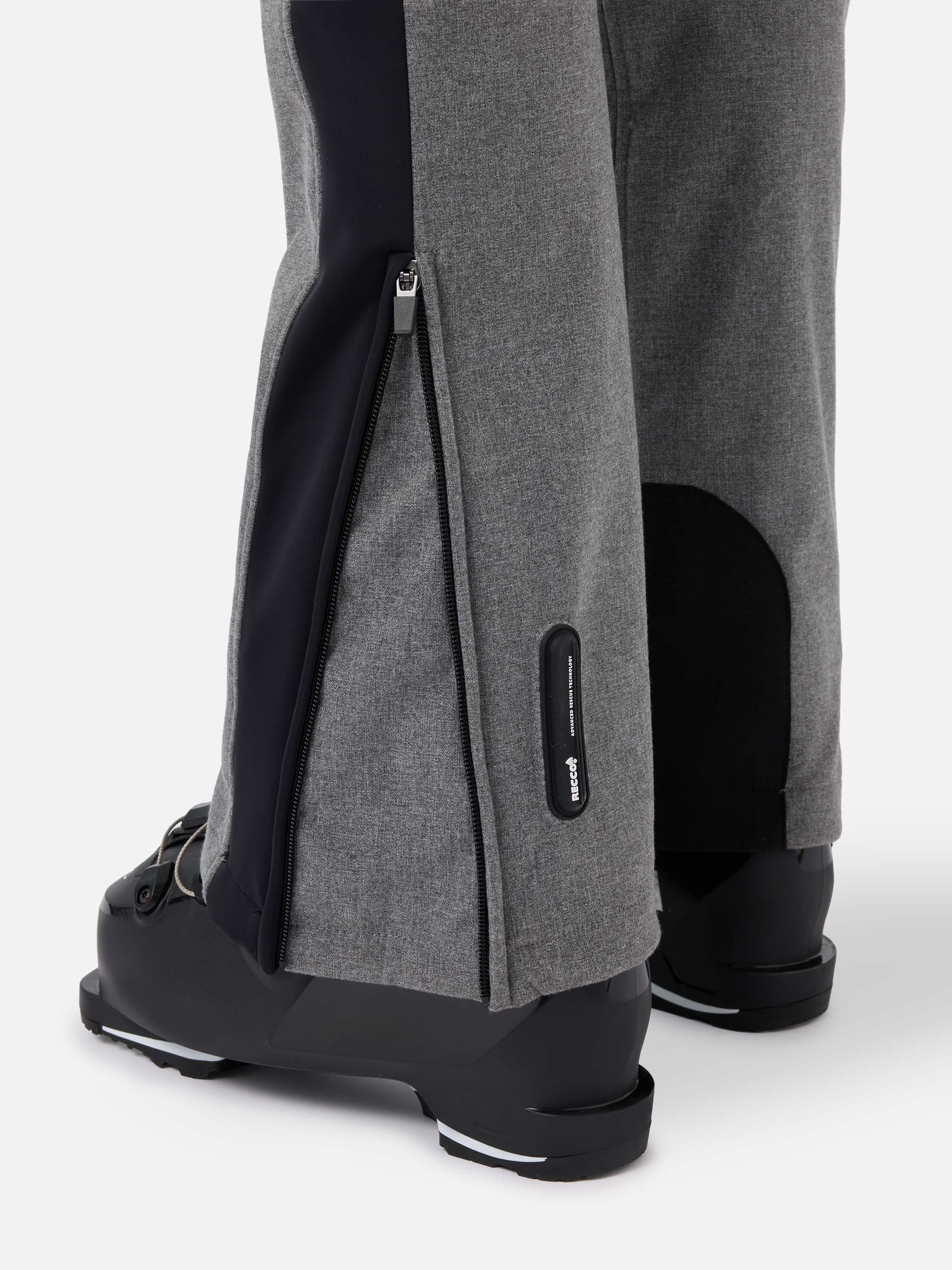 Ski suit Garmisch in grey with RECCO® technology - Image 4
