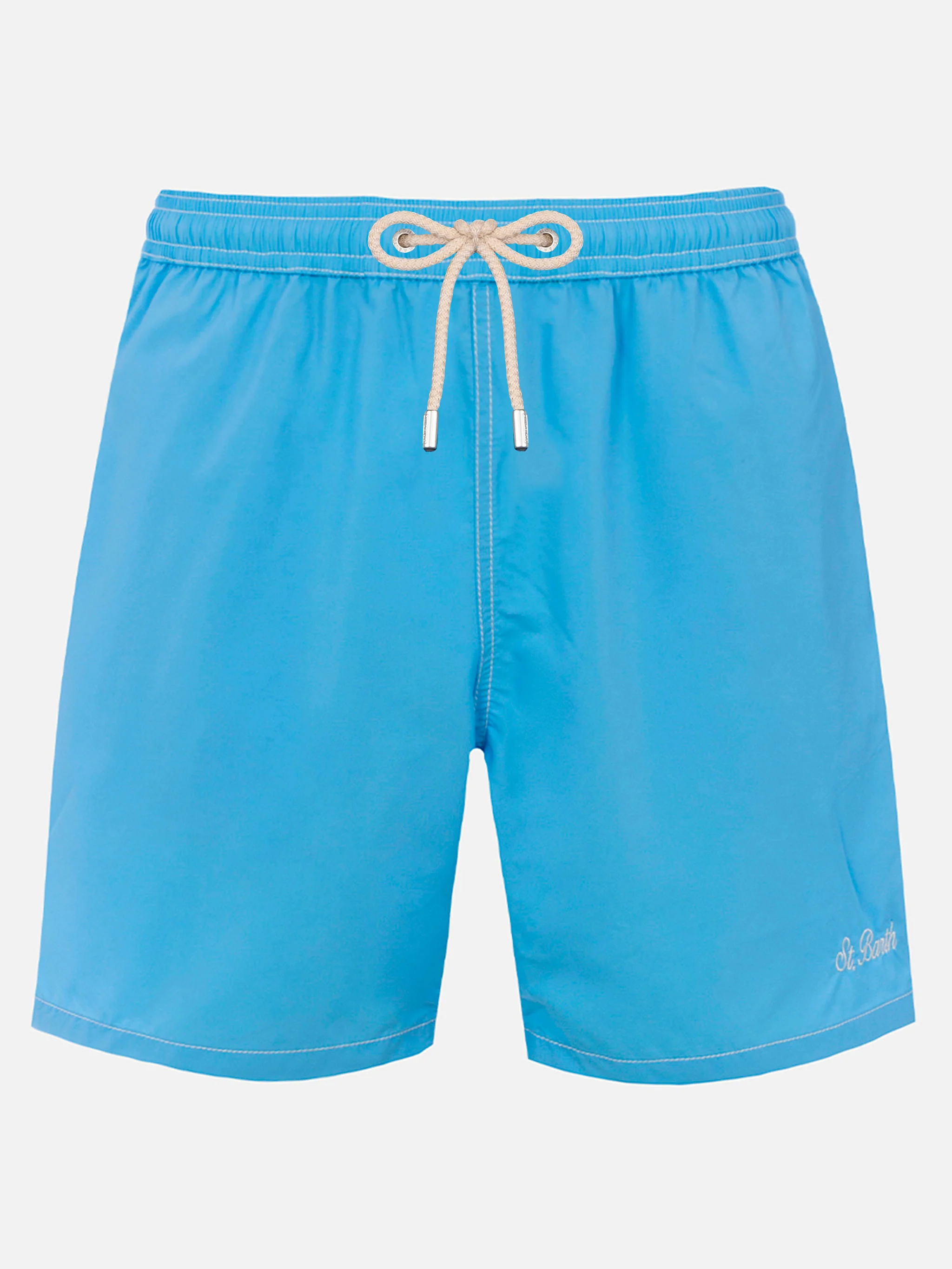 Sky blue mid-length swim shorts Patmos