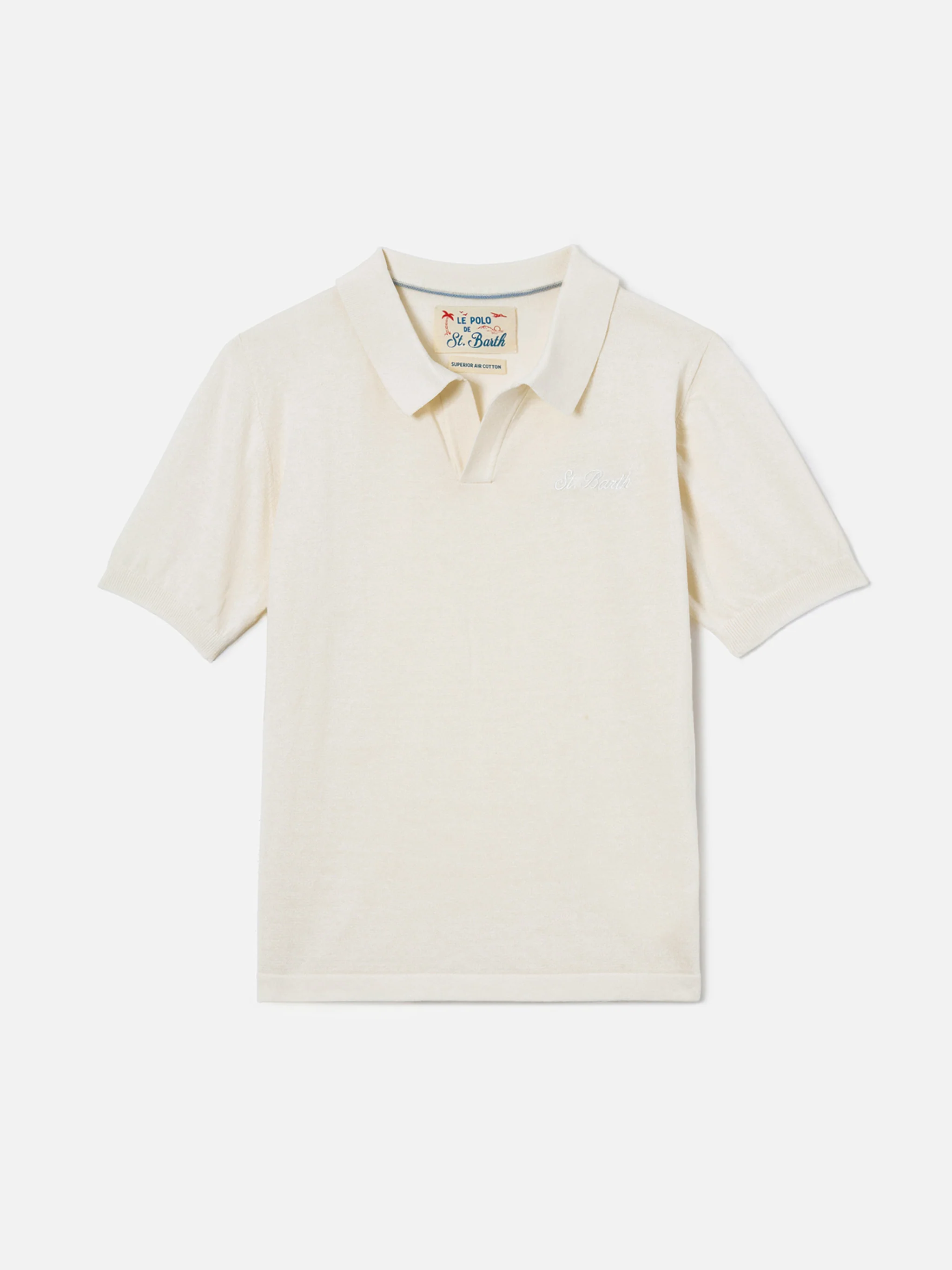 Cream Sloan Jr polo