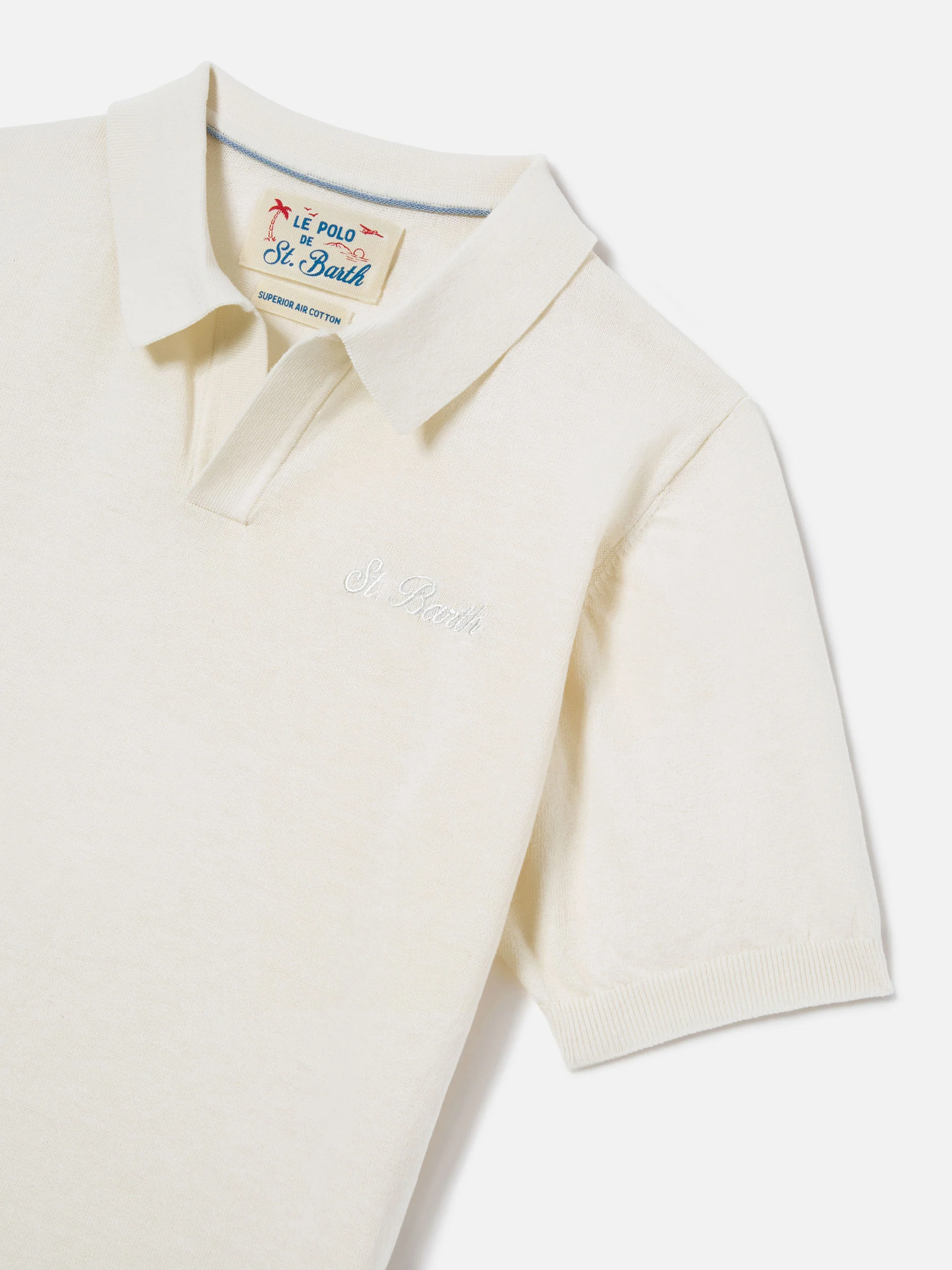 Cream Sloan Jr polo - Image 2