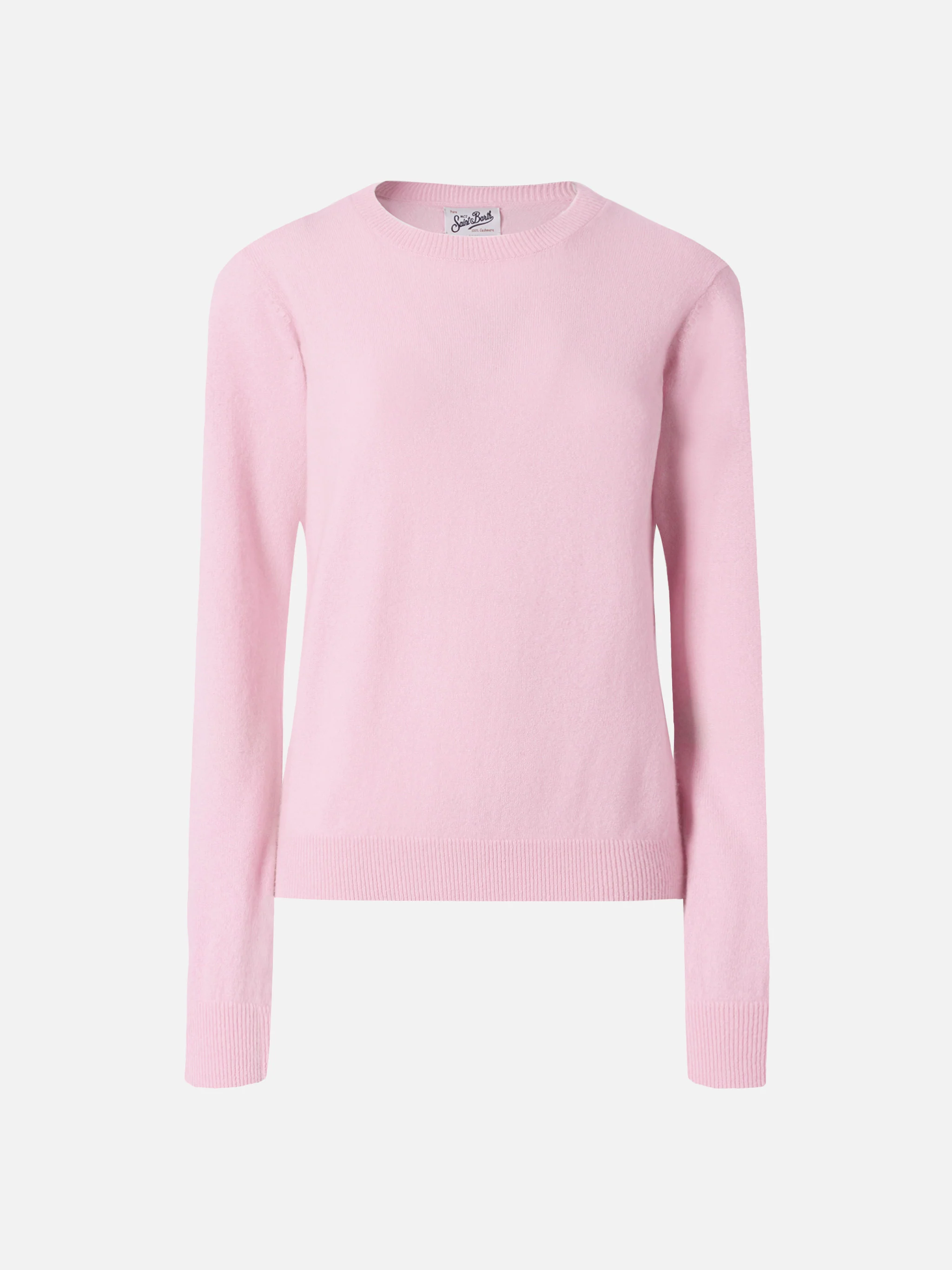 100% CASHMERE sweater Sorbonne in pink - Image 5