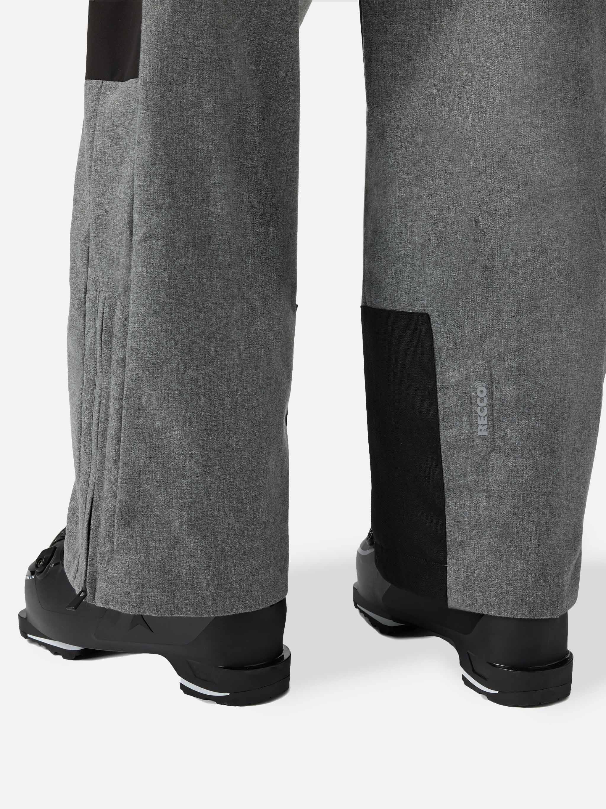 Ski pants Snowbird in melange grey with Recco® technology - Image 6