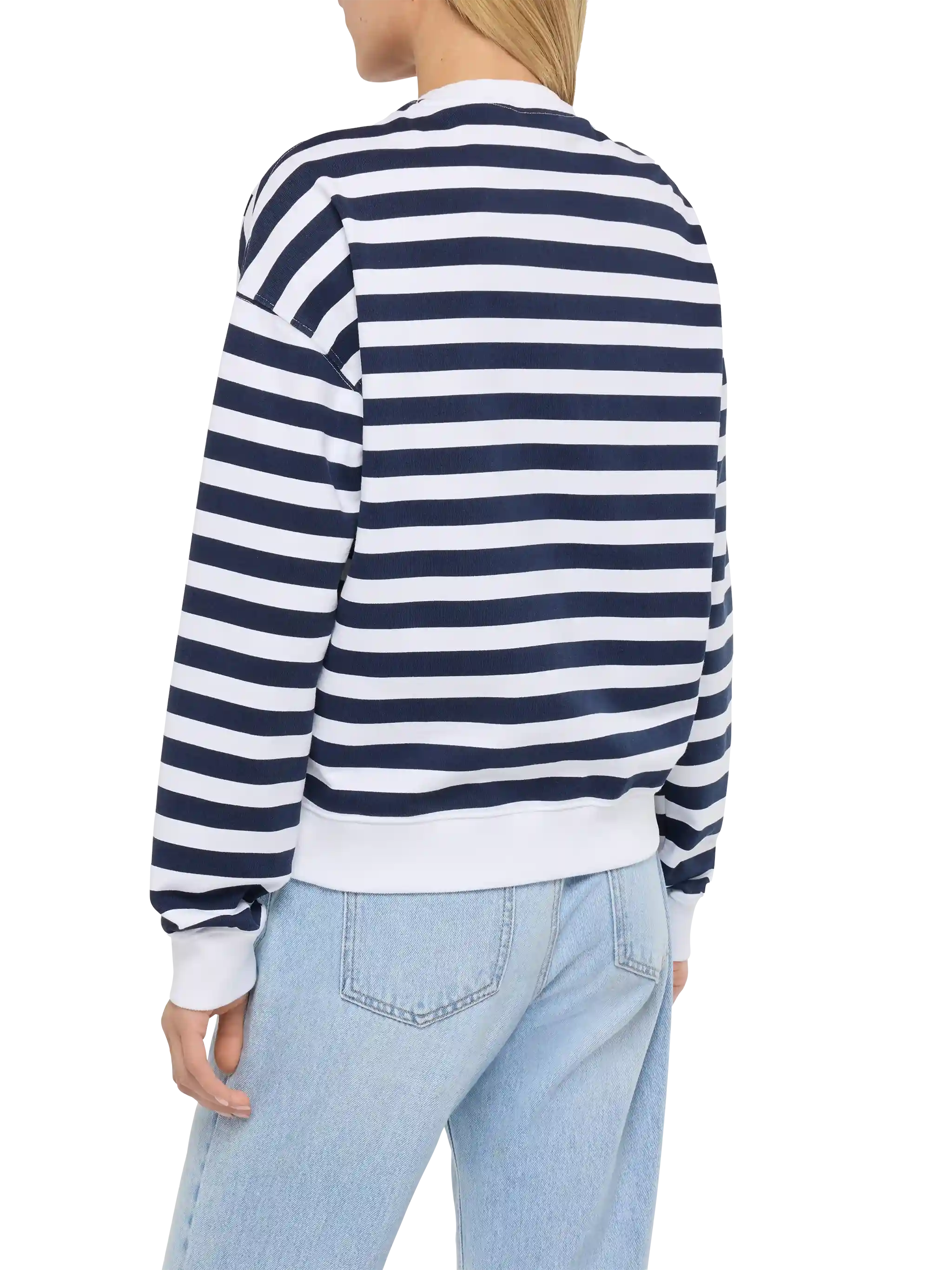 Stardust light cotton sweatshirt with St. Barth beach club embroidery - Image 4