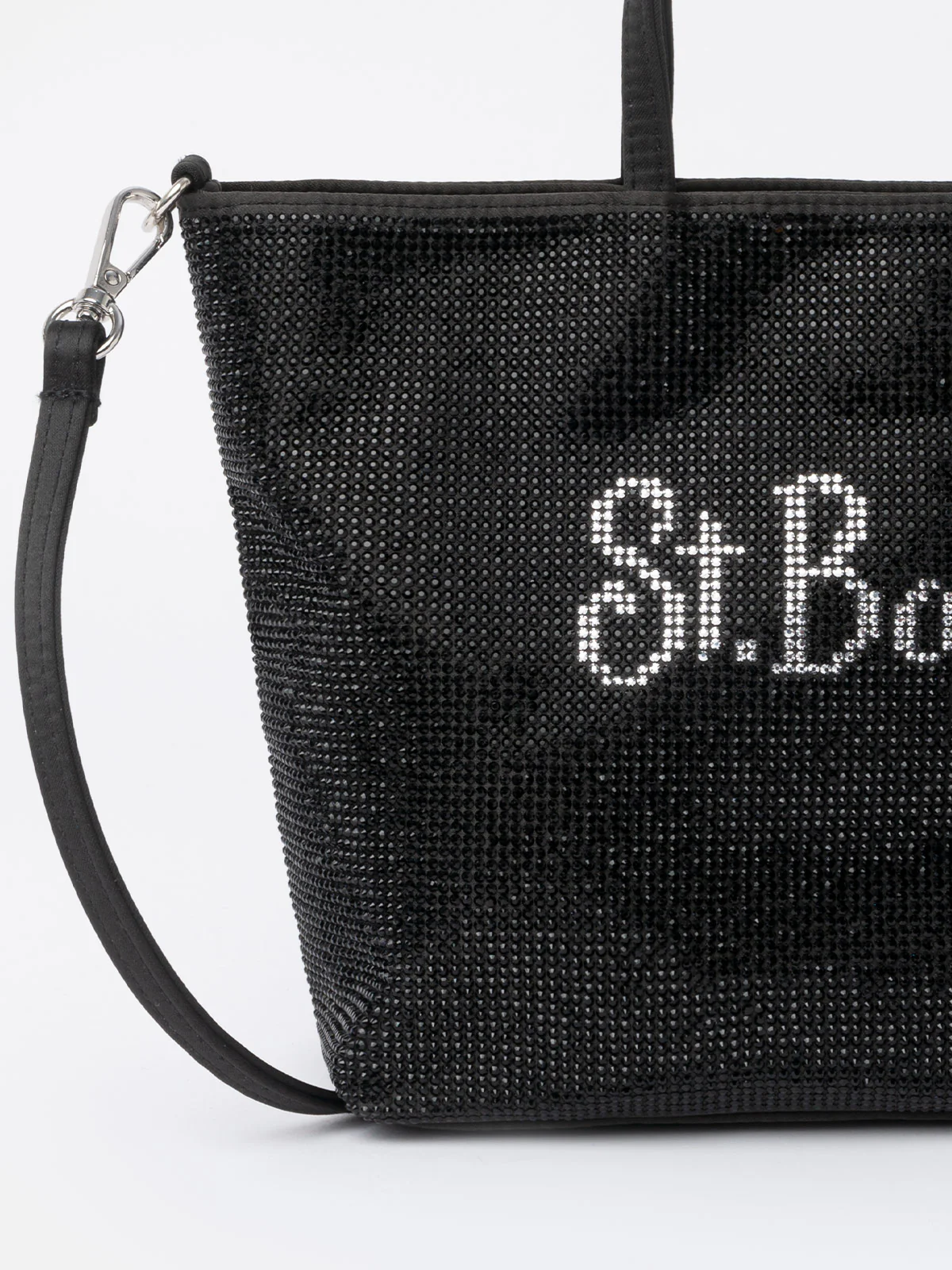 Strass Mini Bag with black rhinestone - Image 2