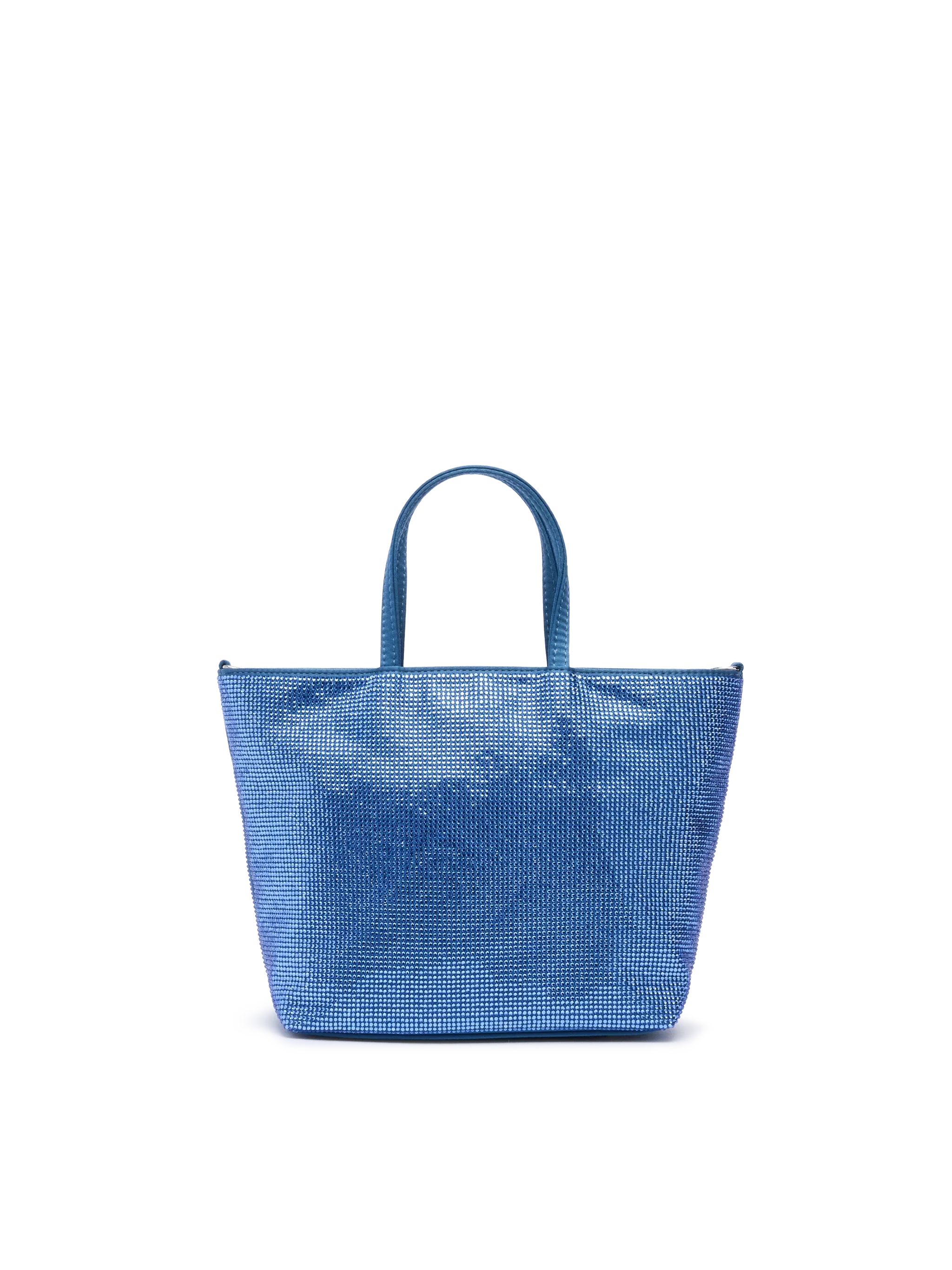 Strass Mini Bag with steel blue rhinestones - Image 5