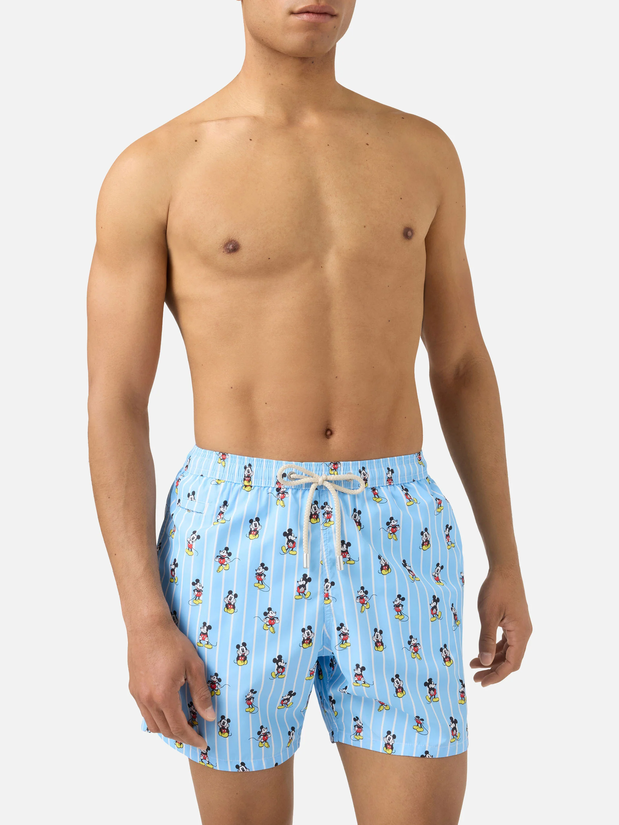Striped Lighting Micro swim shorts with Mickey Mouse print | Special Edition - Image 3