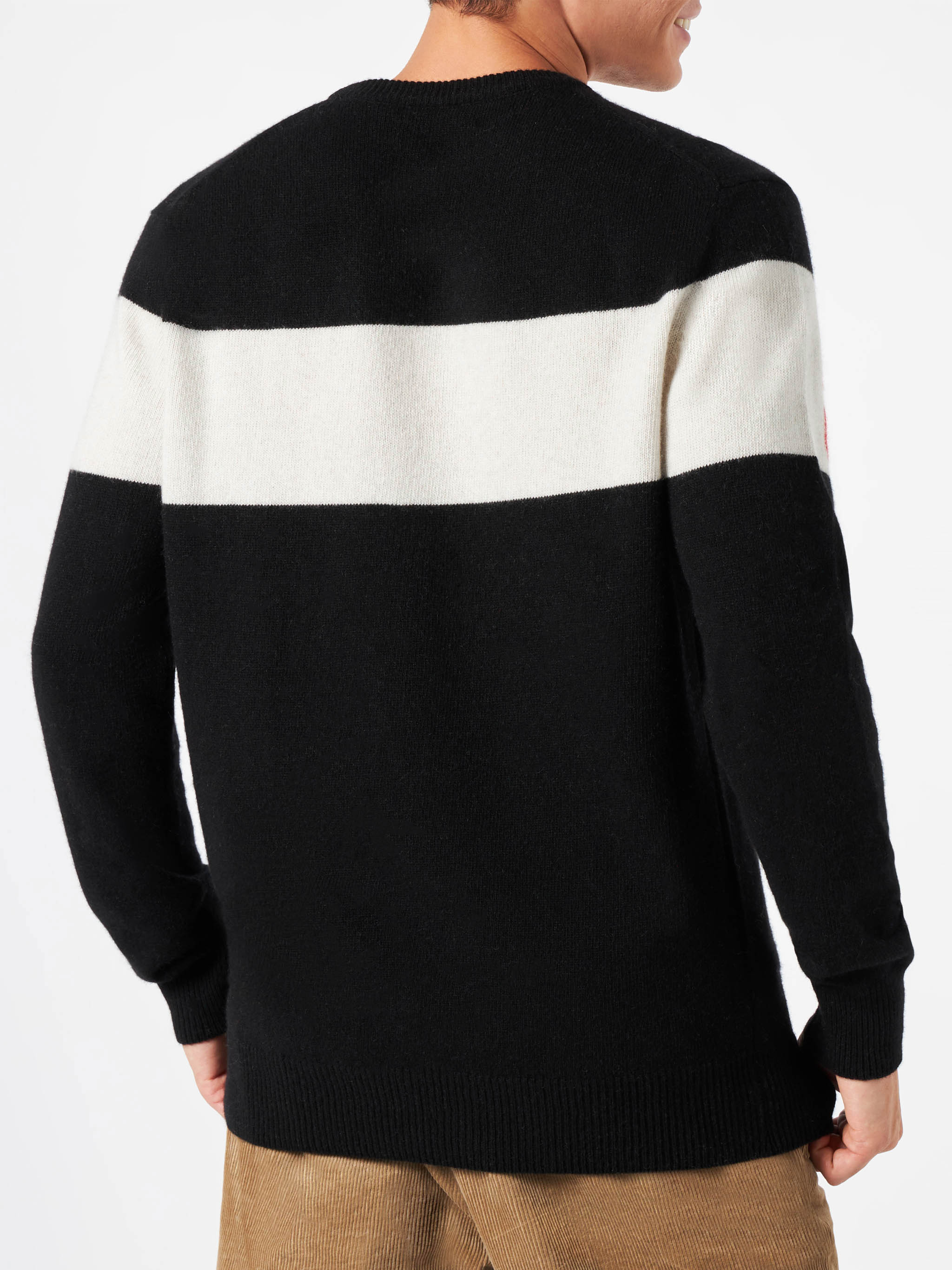 Crewneck sweater Heron with Sun Moritz jacquard - Image 3