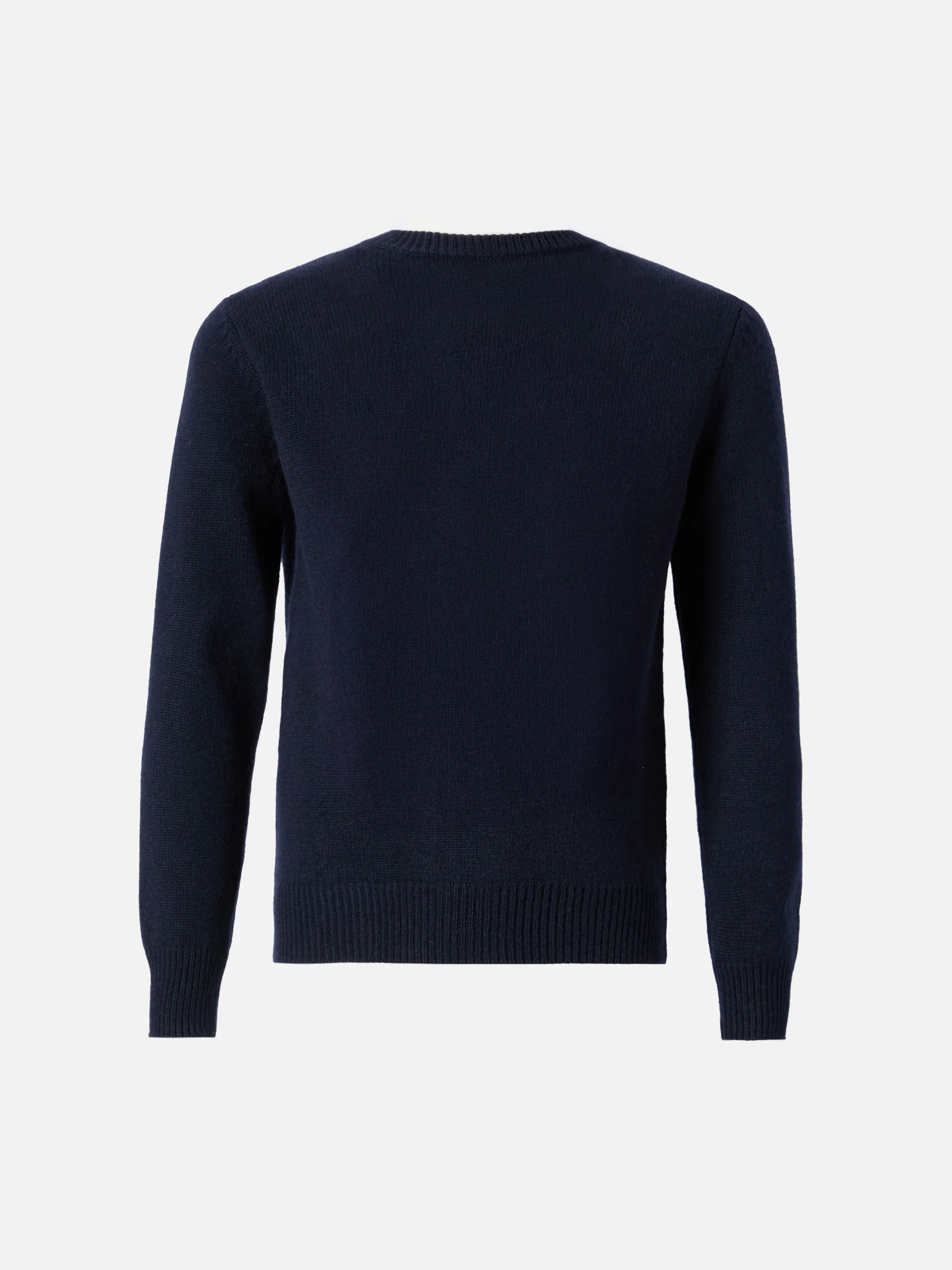 Crewneck Douglas in cashmere blend with Orso Trudi patch | TRUDI SPECIAL EDITION - Image 3