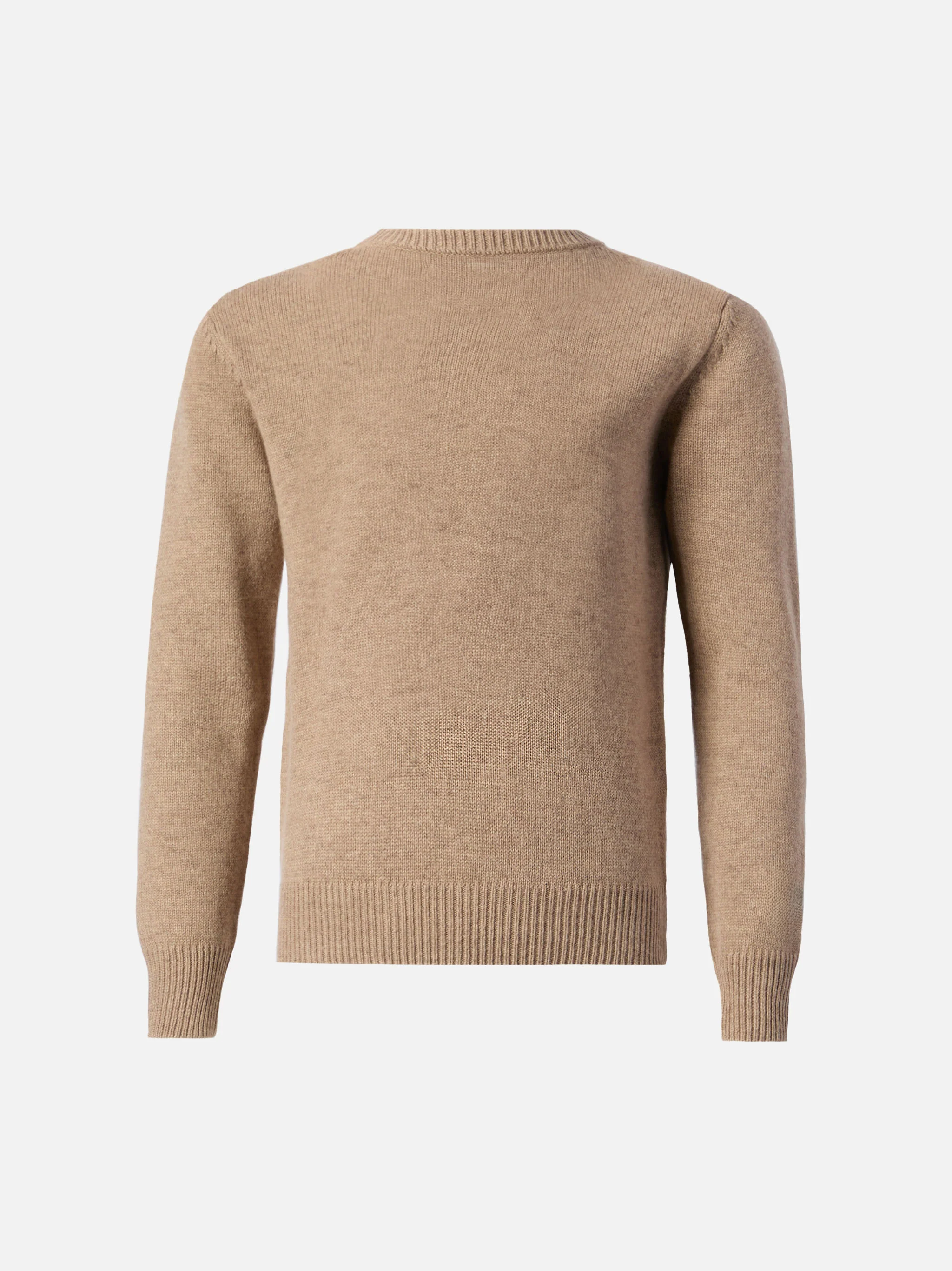 Crewneck Douglas in cashmere blend with Panda Trudi patch | TRUDI SPECIAL EDITION - Image 3