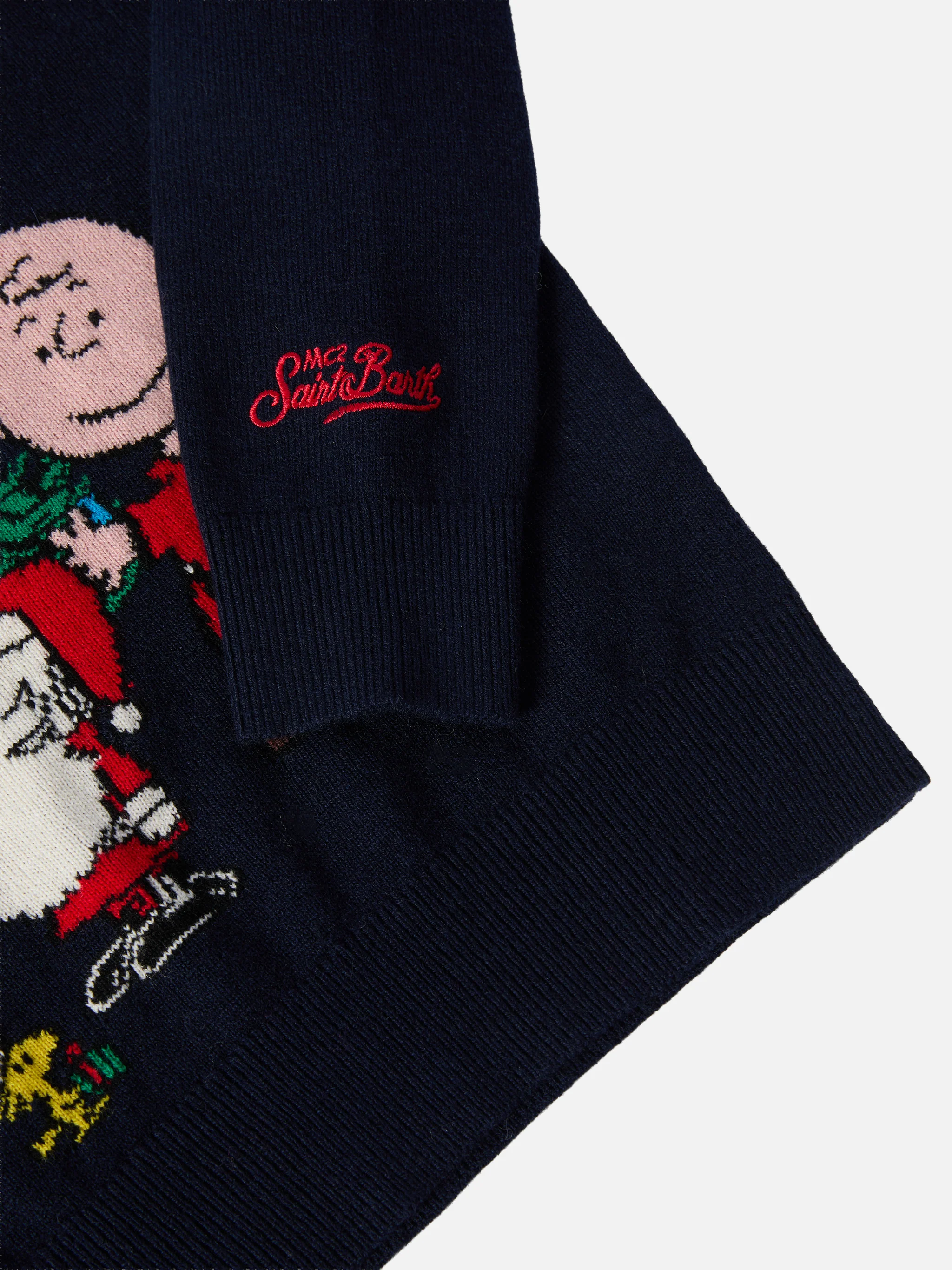 Crewneck Douglas in cashmere blend with Peanuts jacquard | PEANUTS SPECIAL EDITION - Image 4