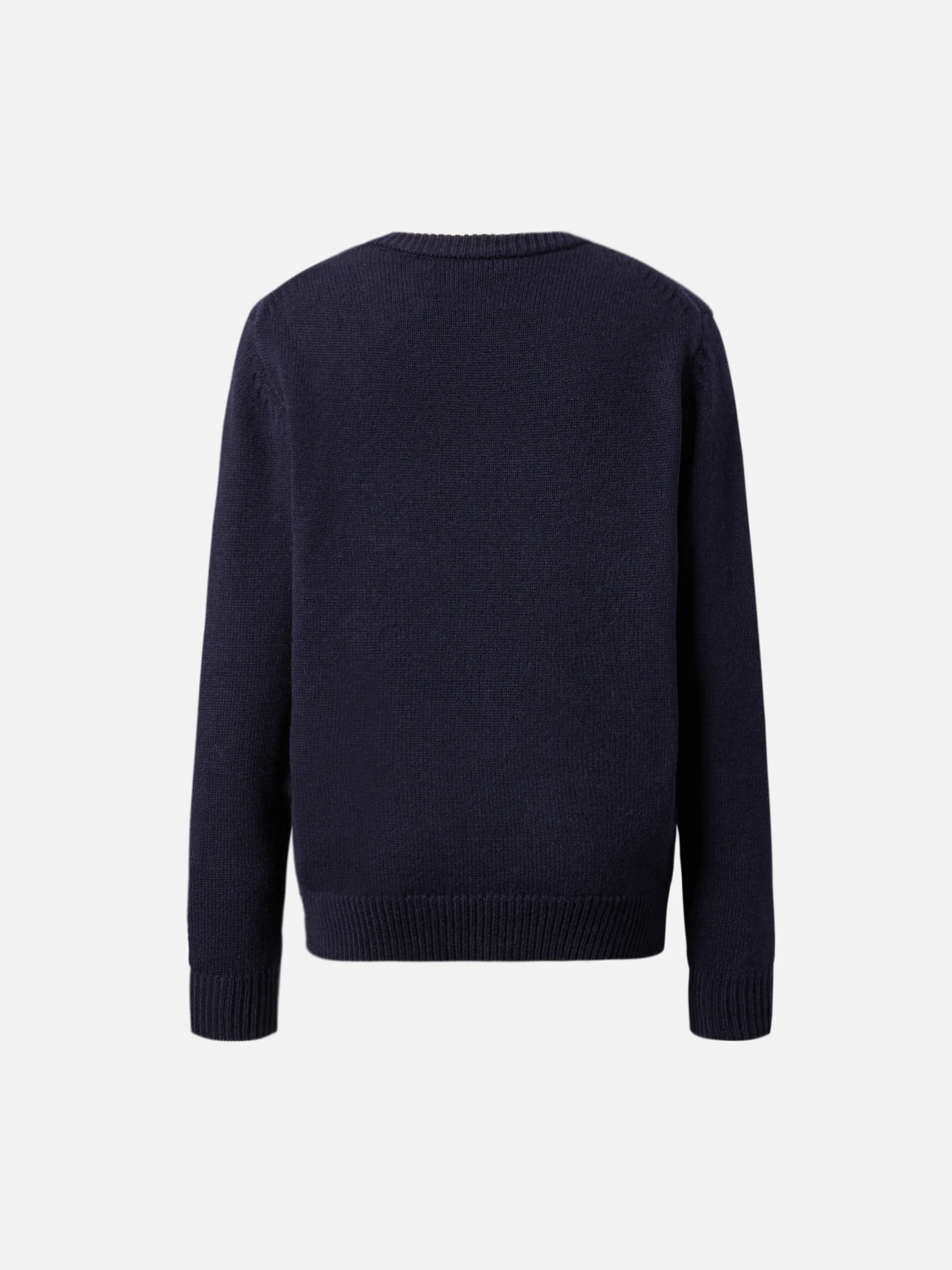 Crewneck Douglas in cashmere blend with Sciupa Femmine jacquard - Image 4