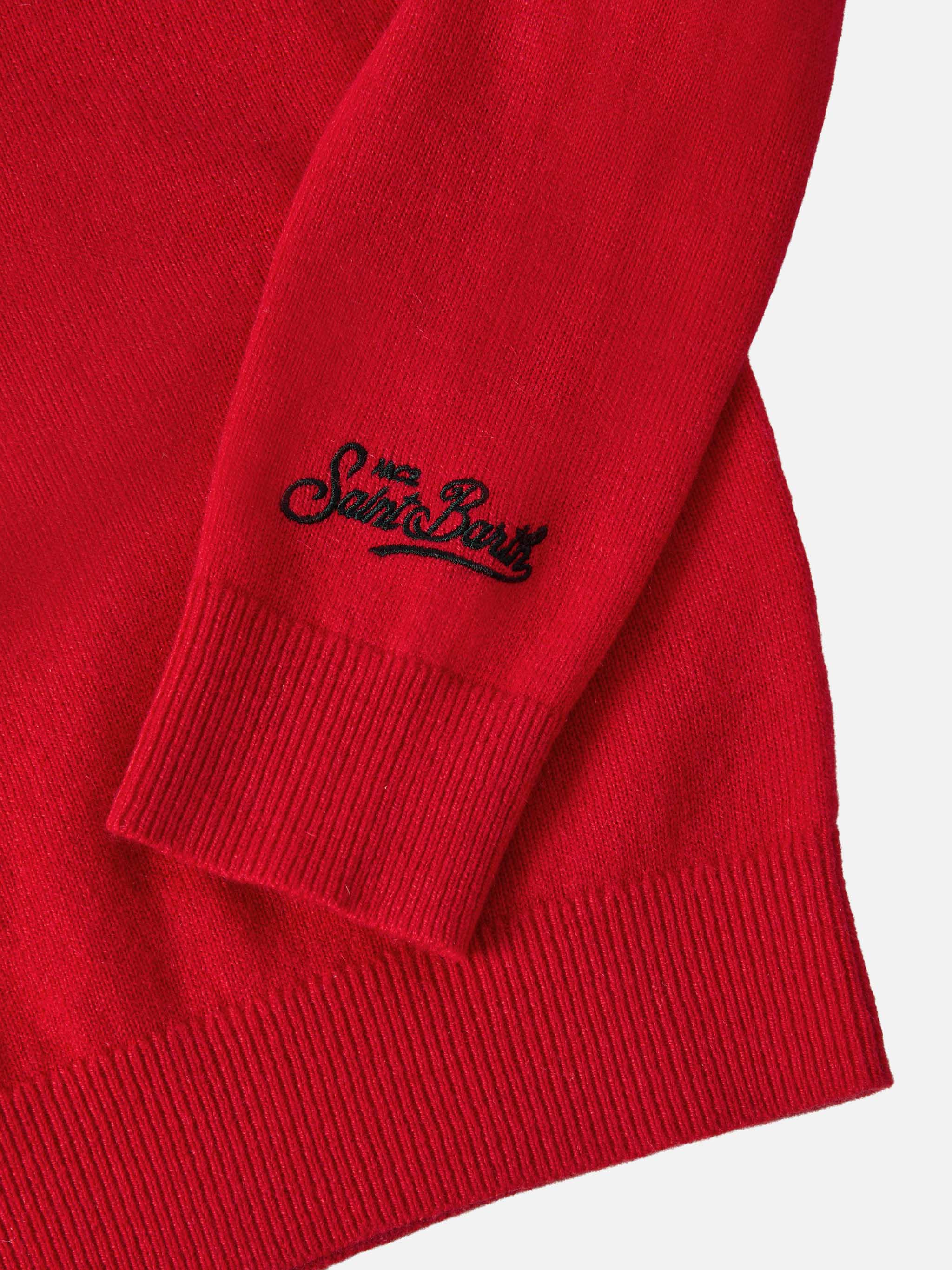Sweater Douglas Light Embry in cashmere blend with Snoopy embroidery | PEANUTS SPECIAL EDITION - Image 3