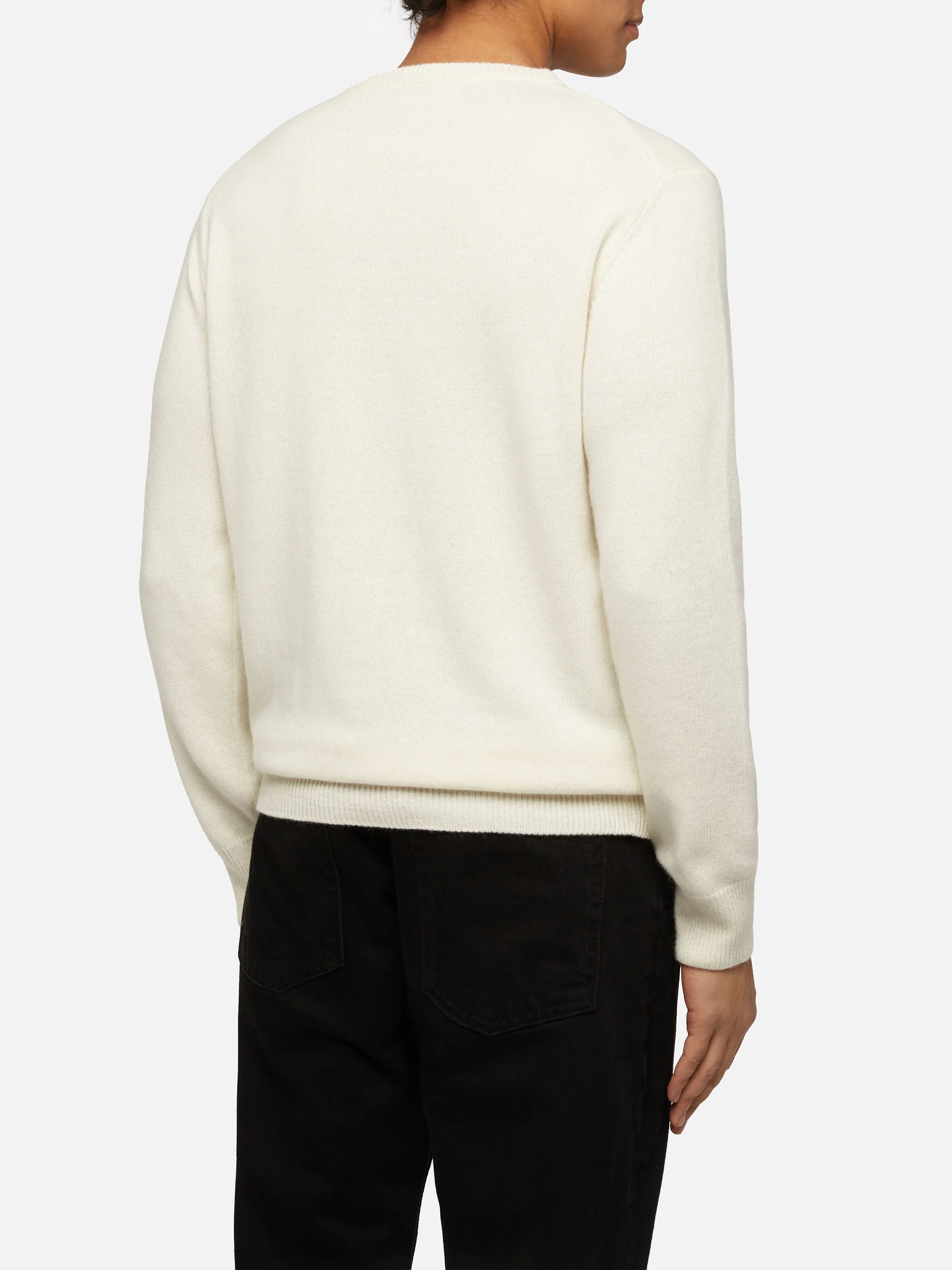 Sweater Heron with Snoopy jacquard and embroidery | SNOOPY PEANUTS® SPECIAL EDITION - Image 3