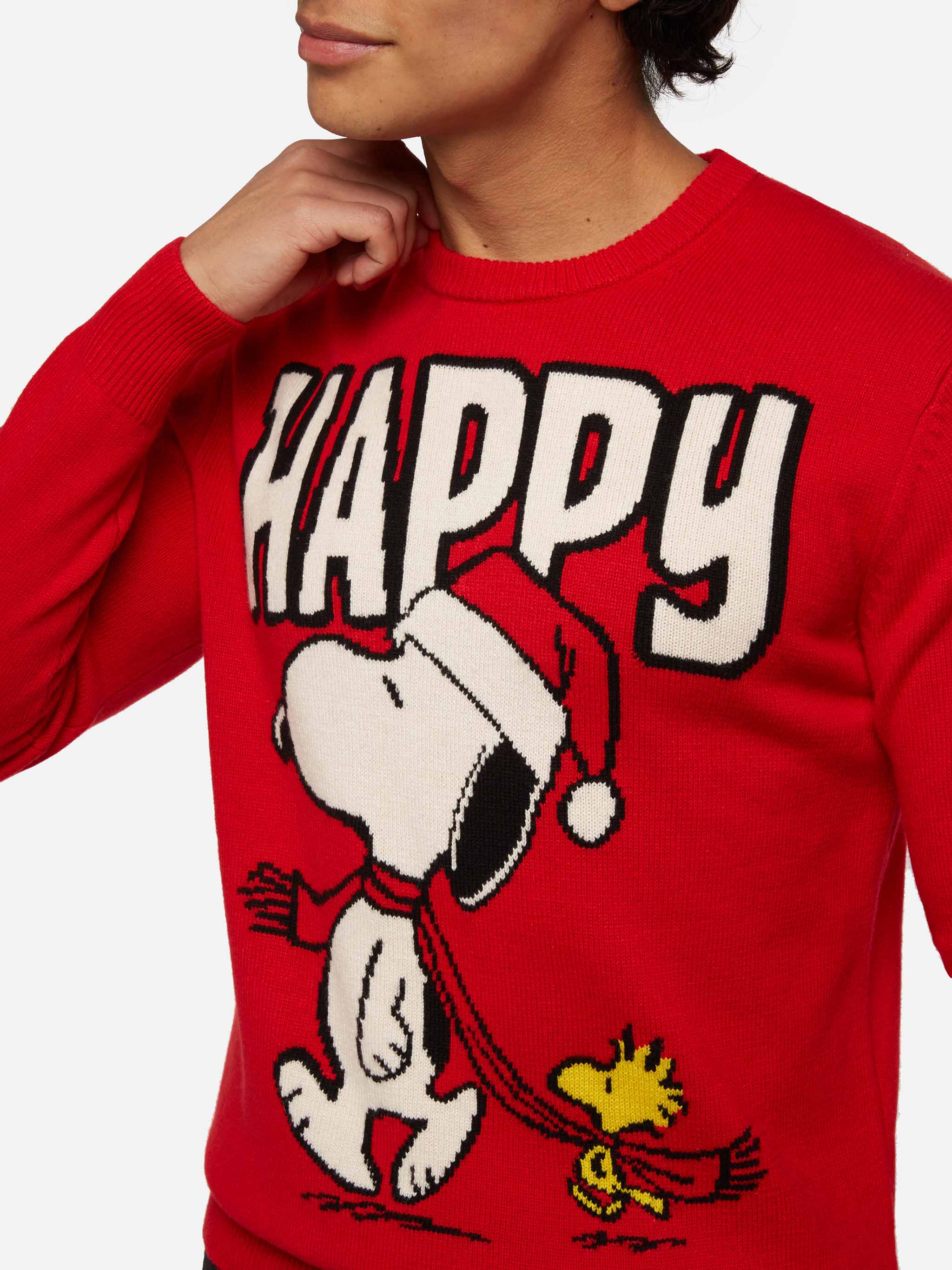 Sweater Heron with Snoopy jacquard | SNOOPY PEANUTS® SPECIAL EDITION - Image 2