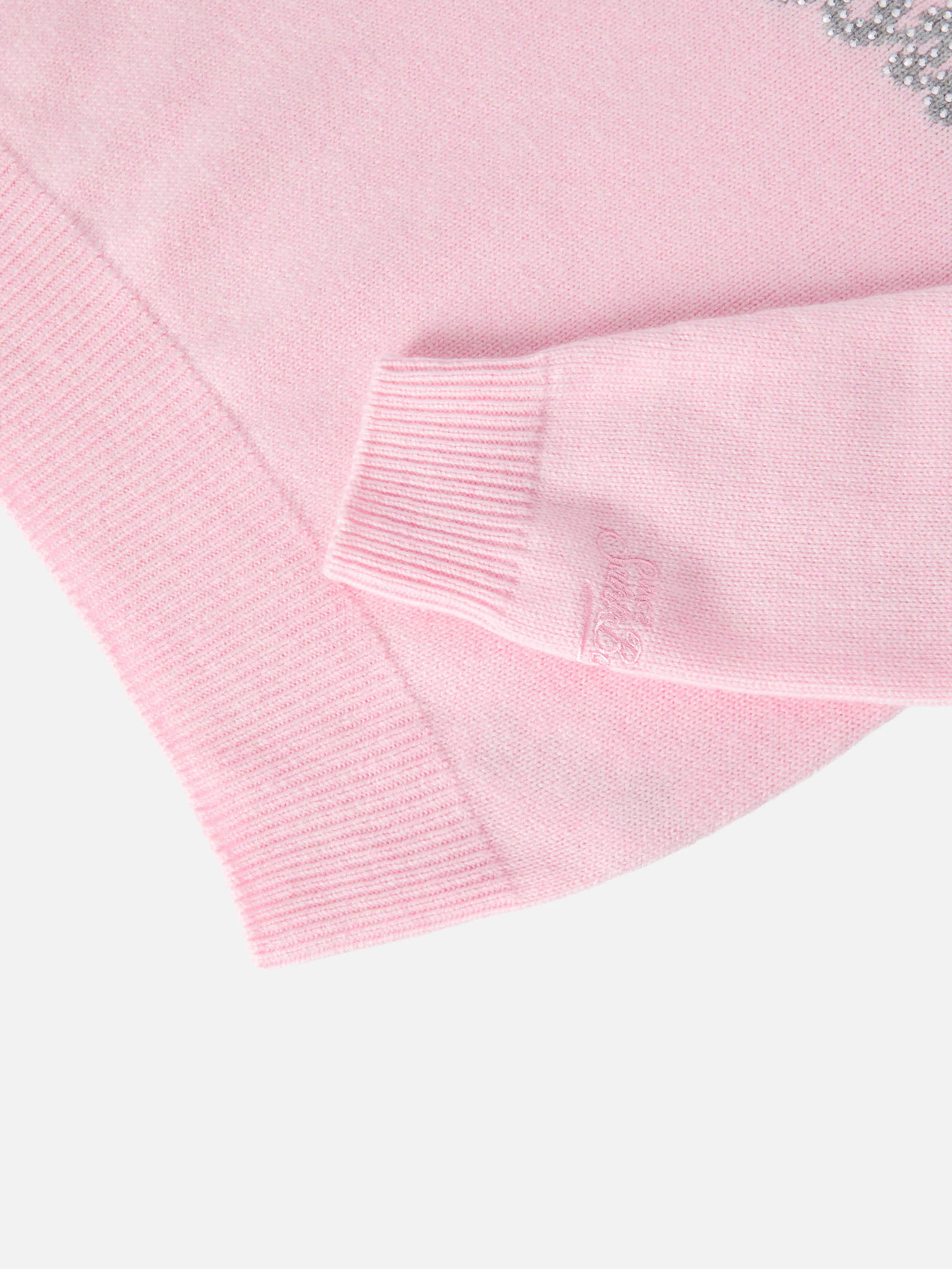 Sweater Louise Jr in cashmere blend with St. Moritz graphic in rhinestones | ST. MORITZ TOP OF THE WORLD - Image 3