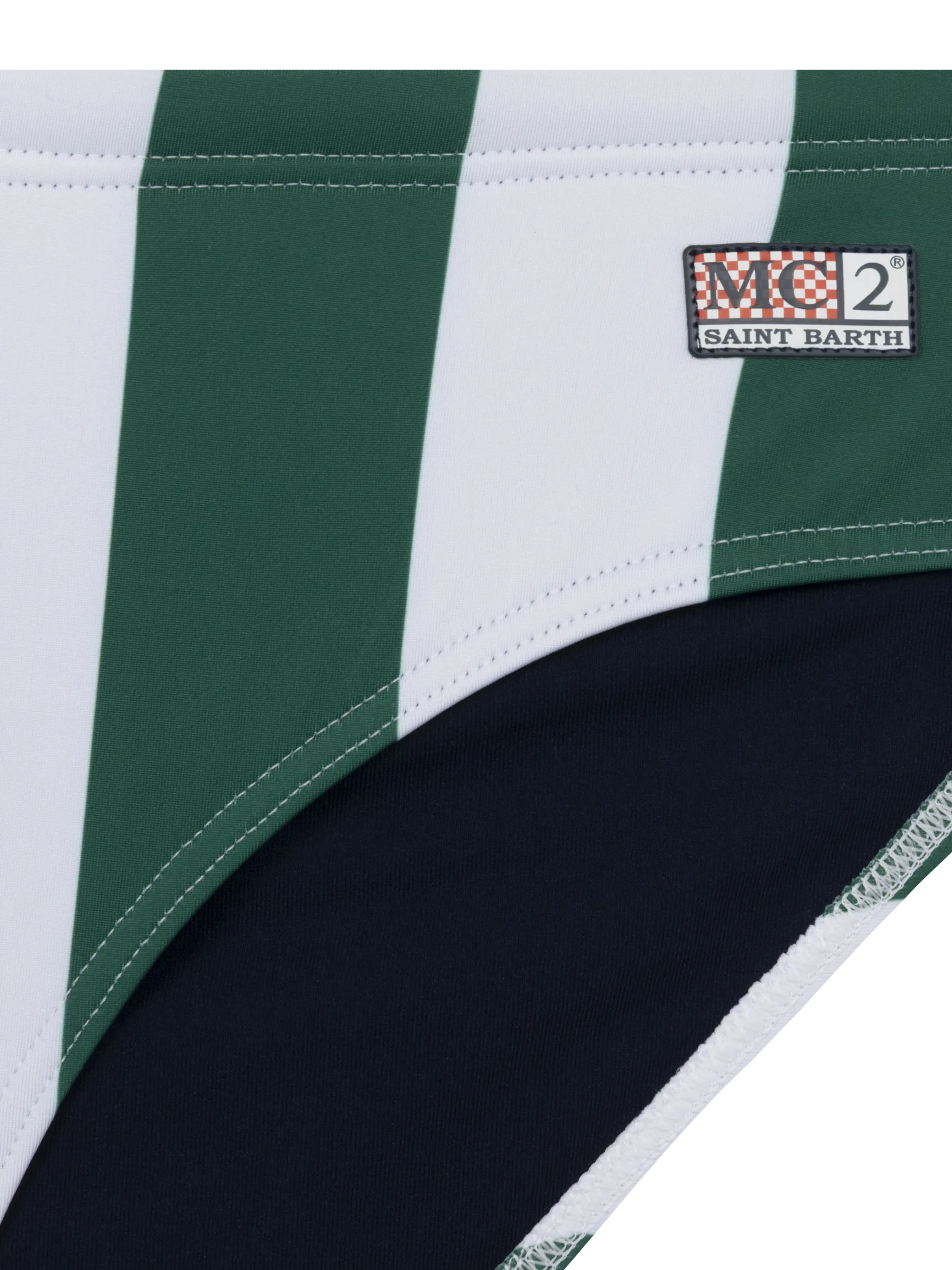 Swim briefs Cayo with striped print - Image 3