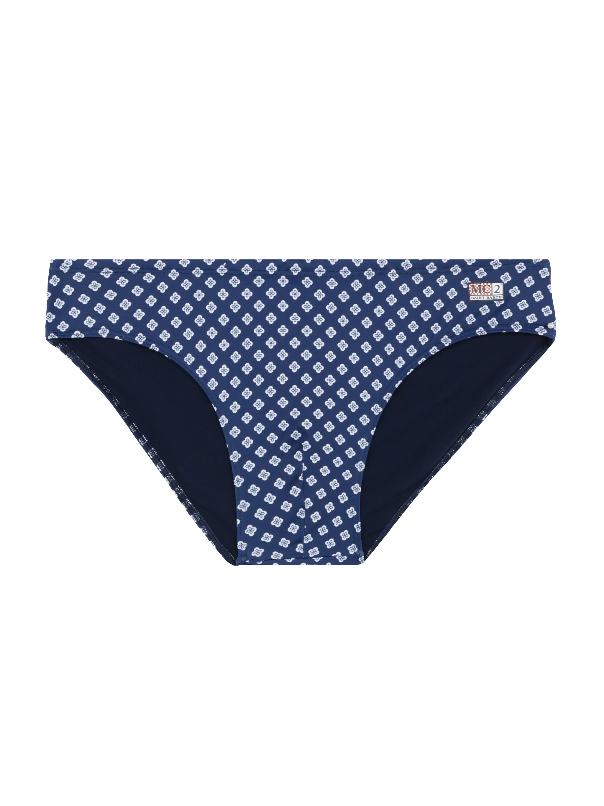 Swim briefs Cayo with tie print