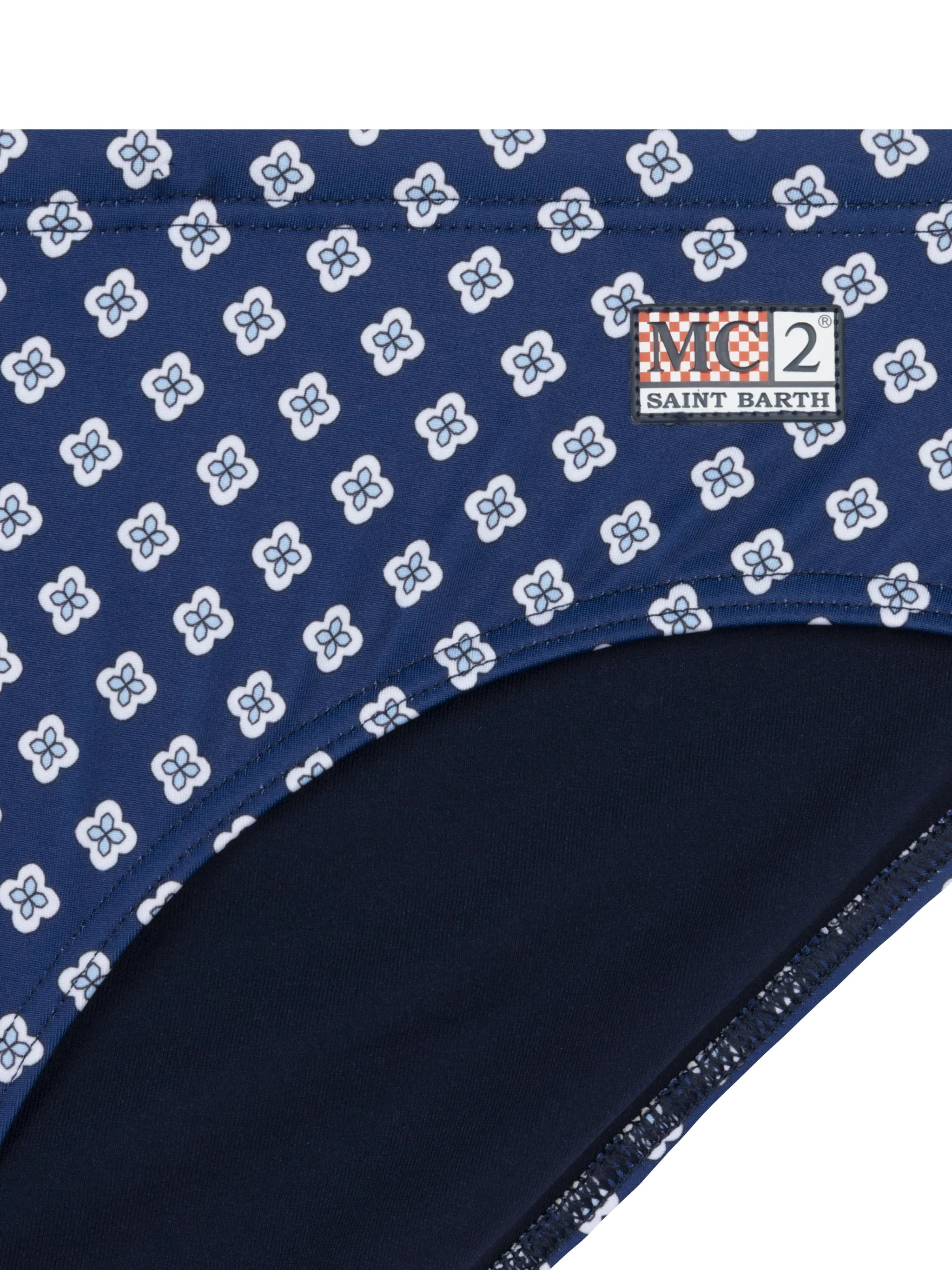 Swim briefs Cayo with tie print - Image 3