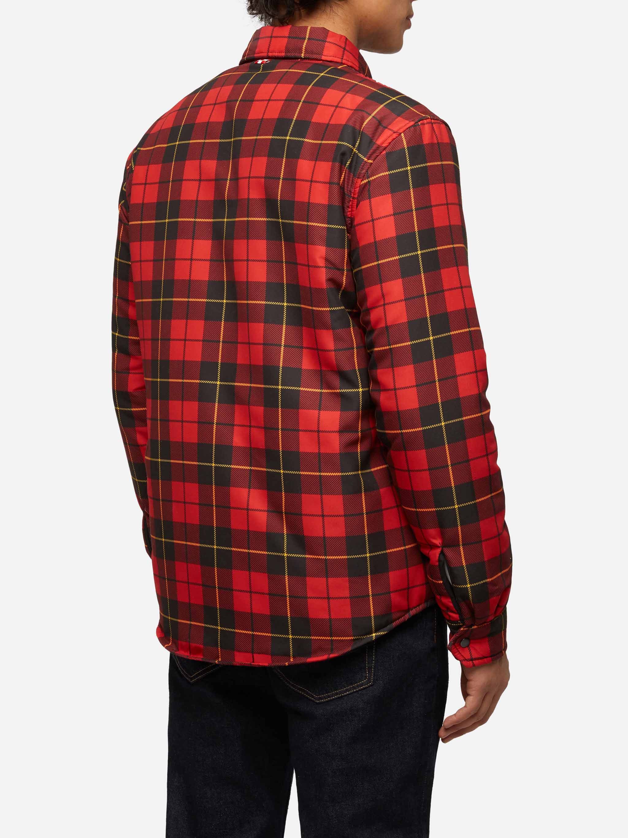 Technic fabric overshirt Chalet with check print - Image 3