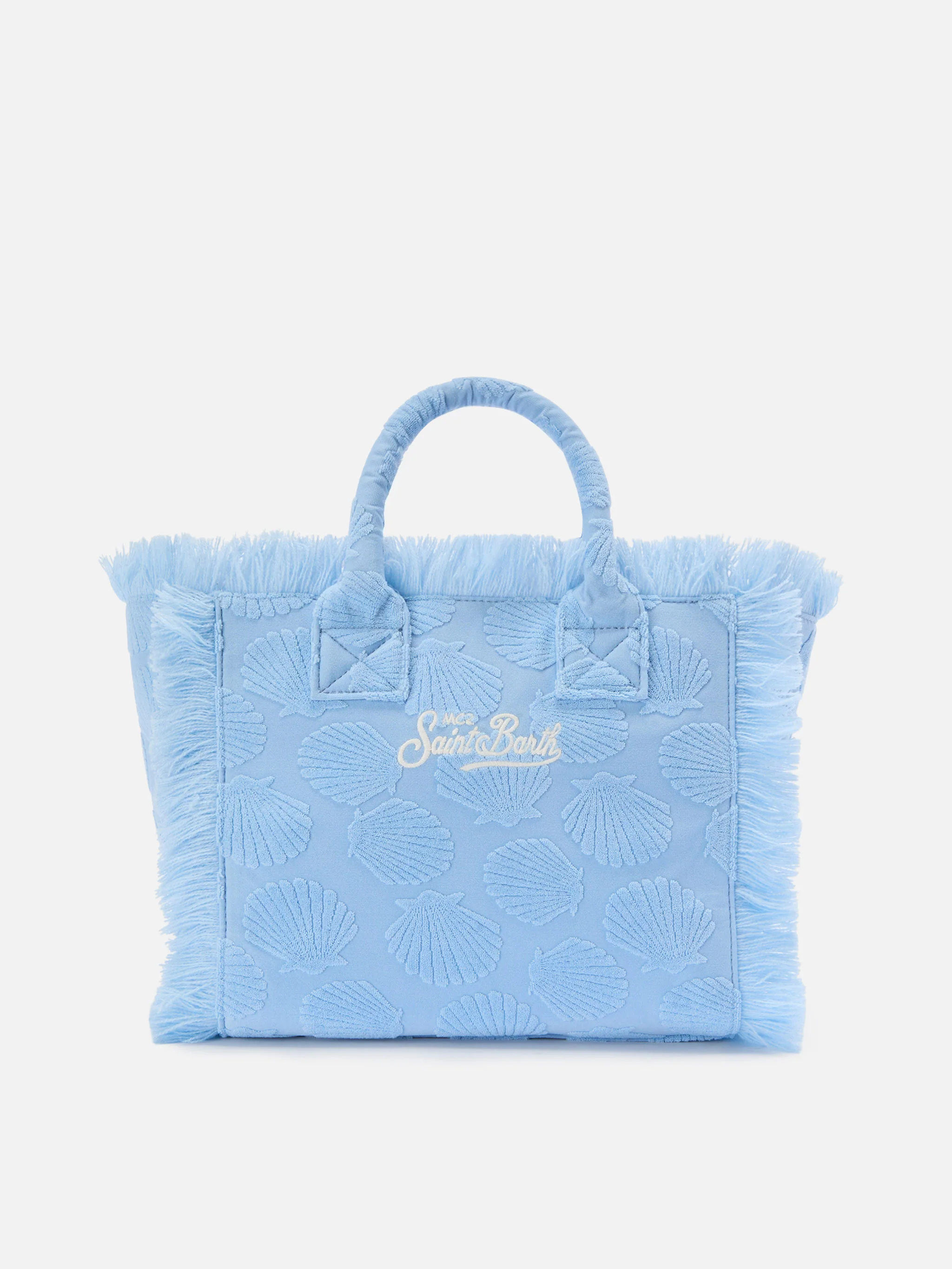 Terry effect Colette bag with raised shell detail - Image 4