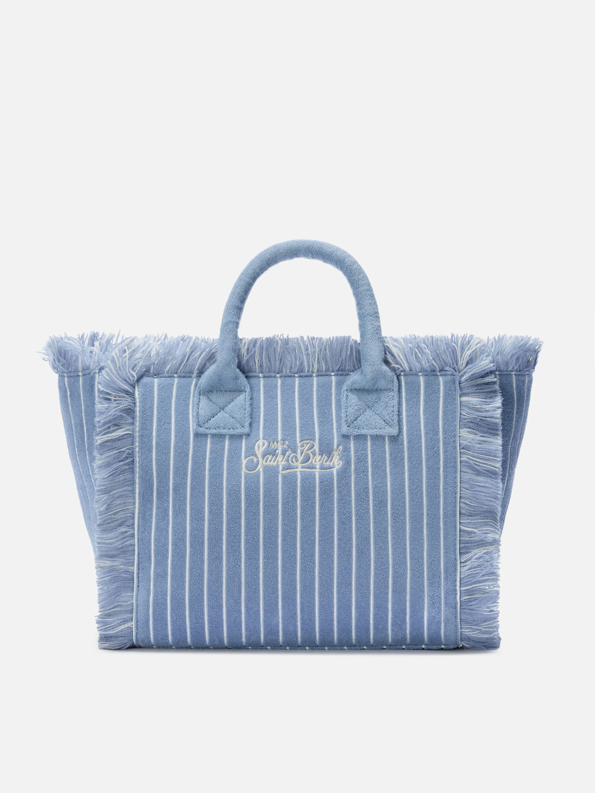 Terry effect striped Colette bag - Image 3