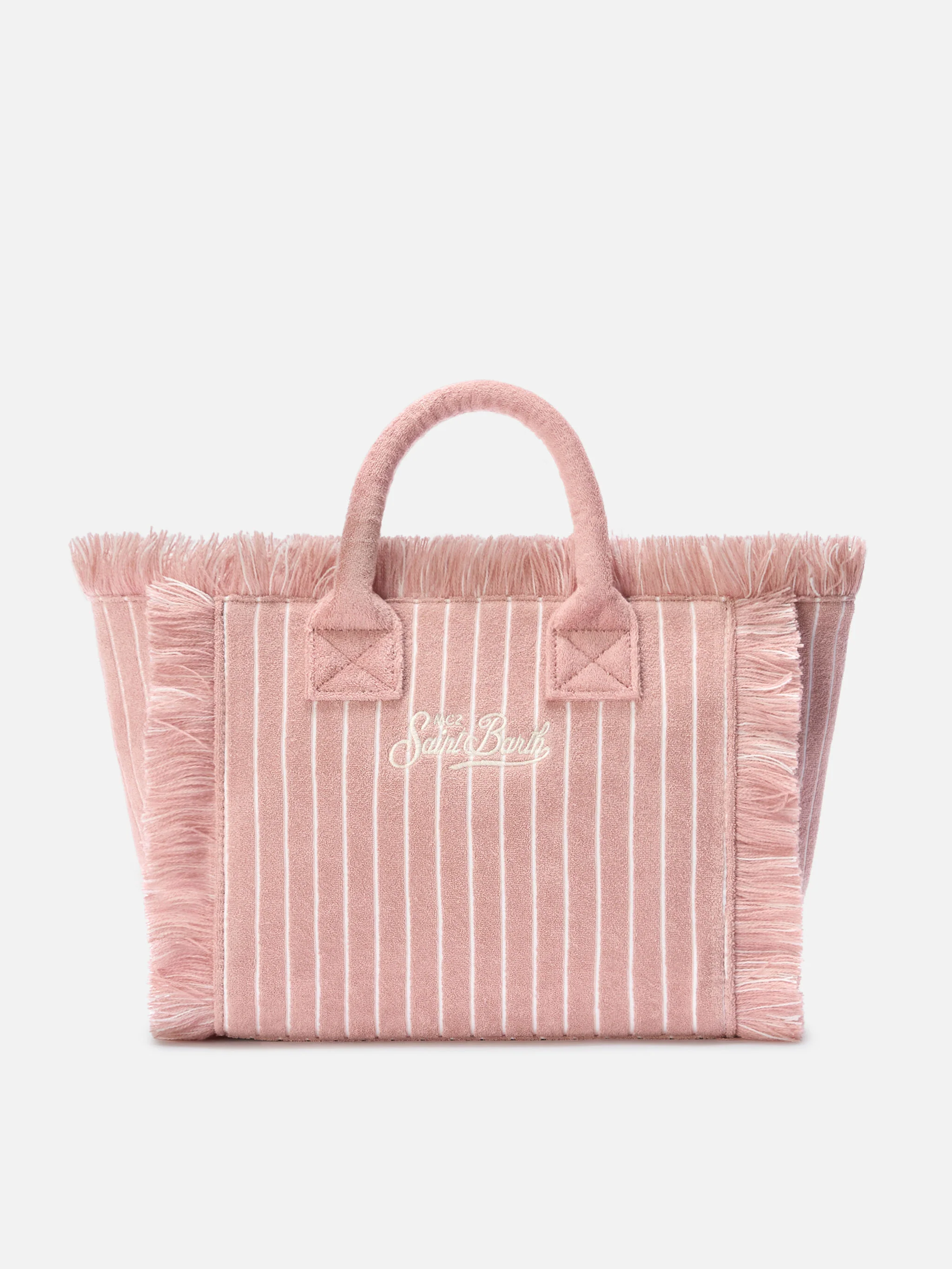 Terry effect striped Colette bag - Image 4