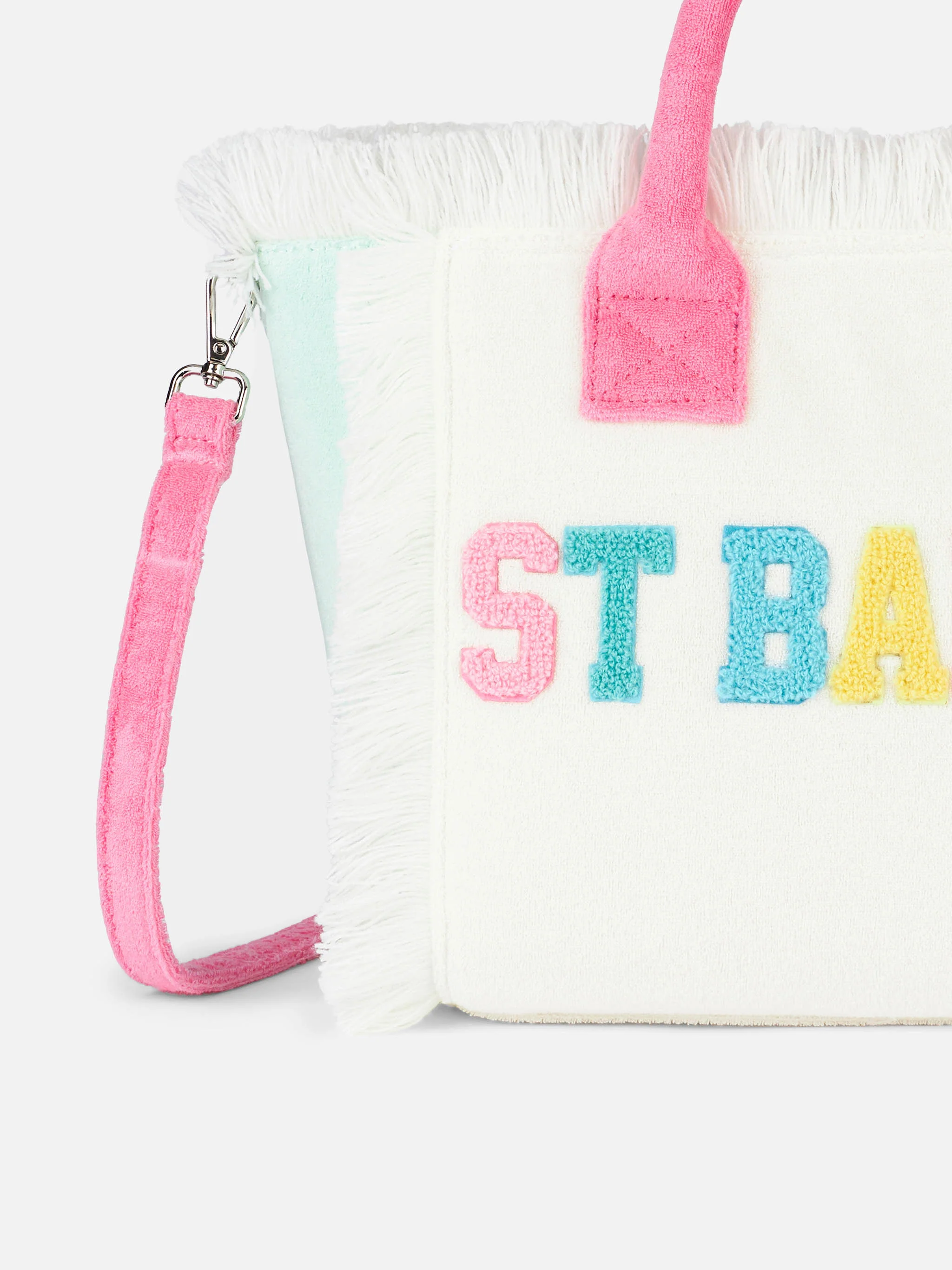 Colette Sponge multicolor patch terry handbag - Image 4