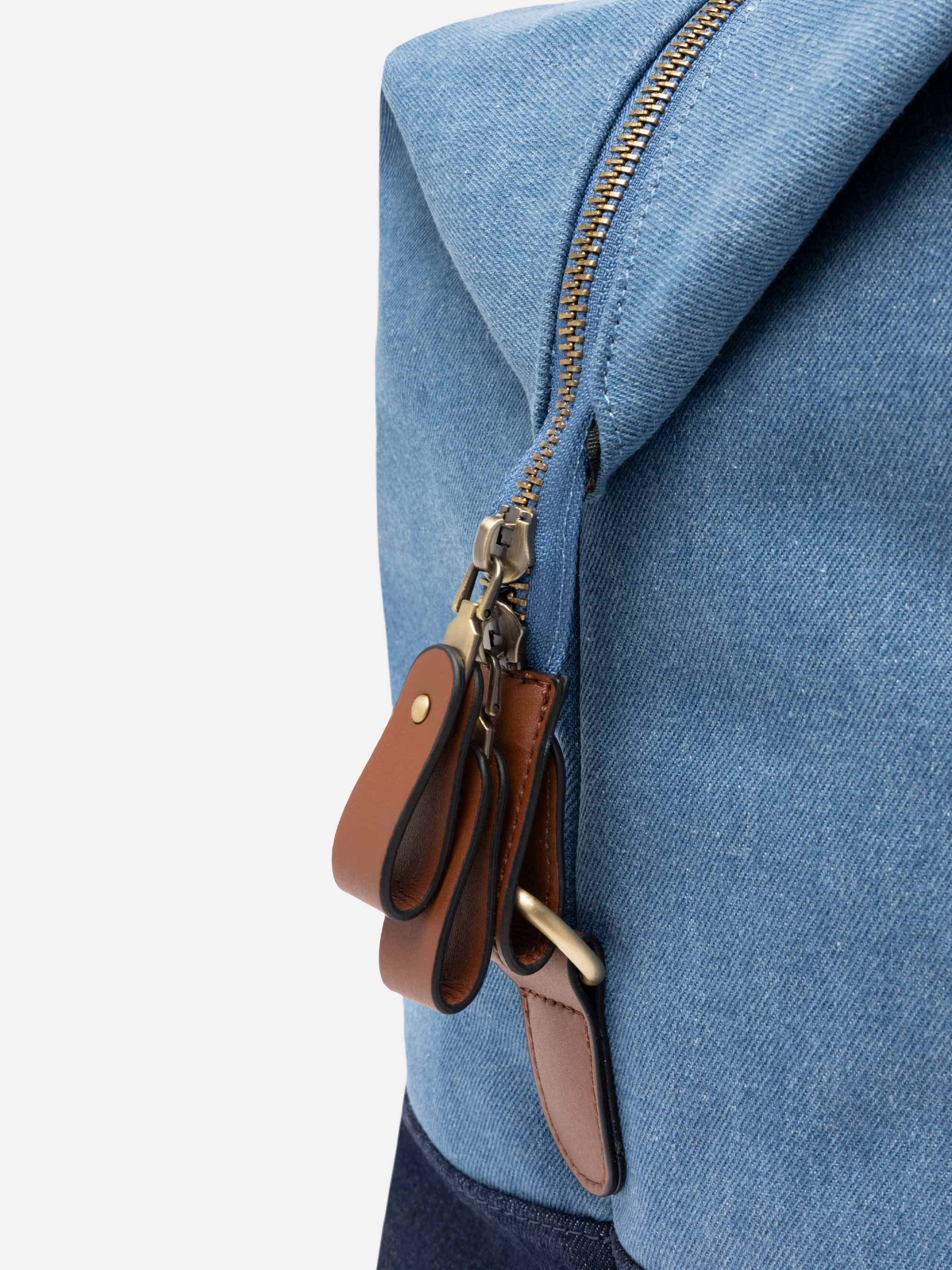 Travel duffel denim bag - Image 5
