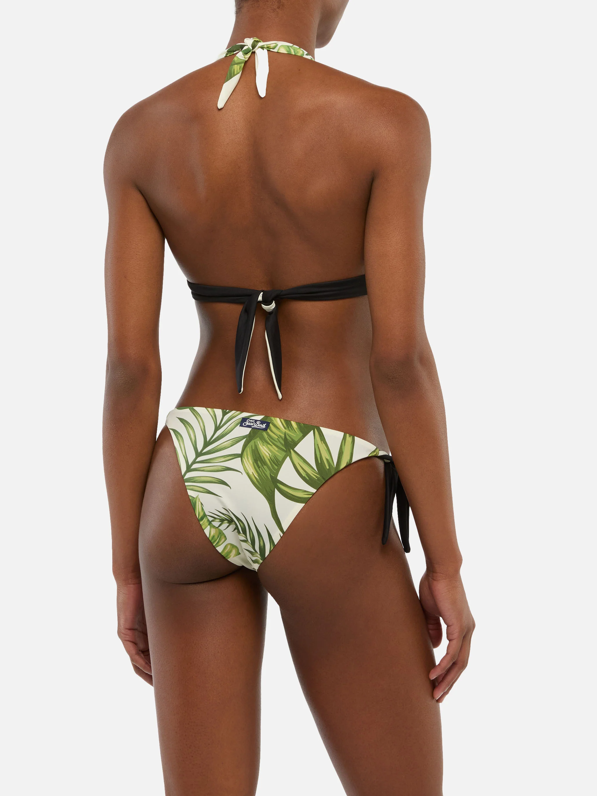 Triangle bikini Joanne Ines with tropical print - Image 4