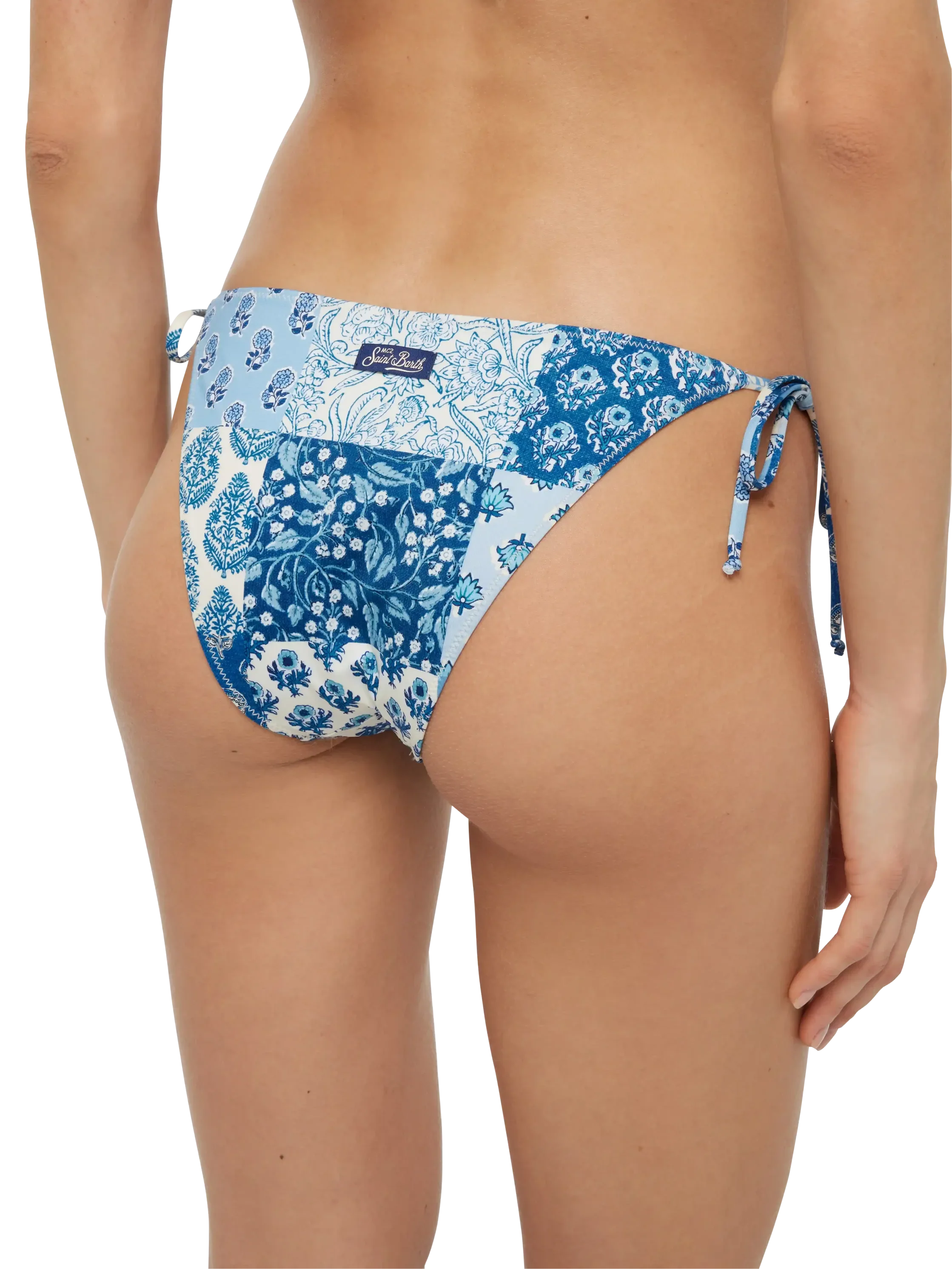 Triangle bikini Leah Virgo with floral patch print - Image 6