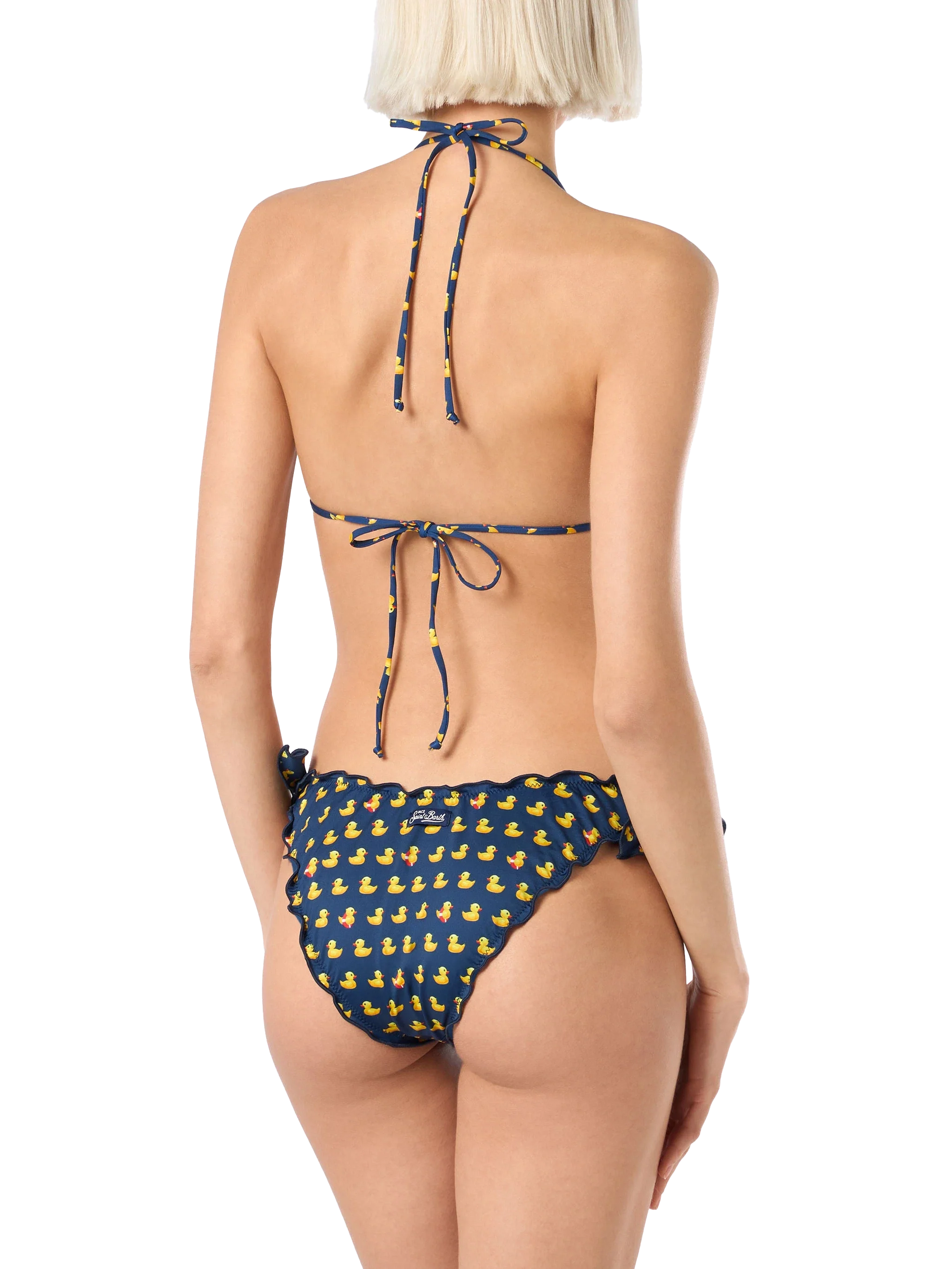 Triangle bikini Sagittarius Moon with ducky print - Image 4