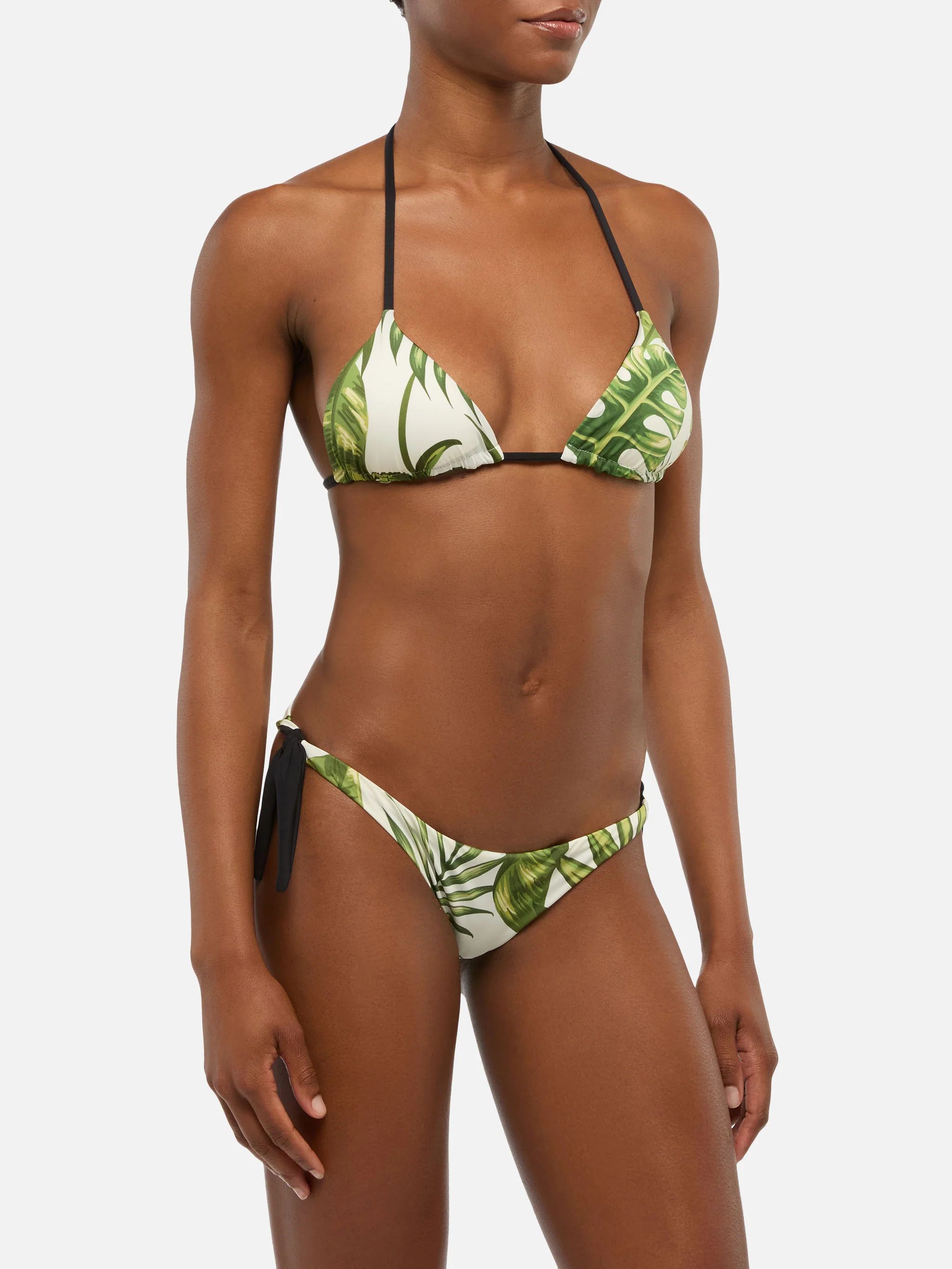 Triangle bikini Zoe Ines with tropical print - Image 2