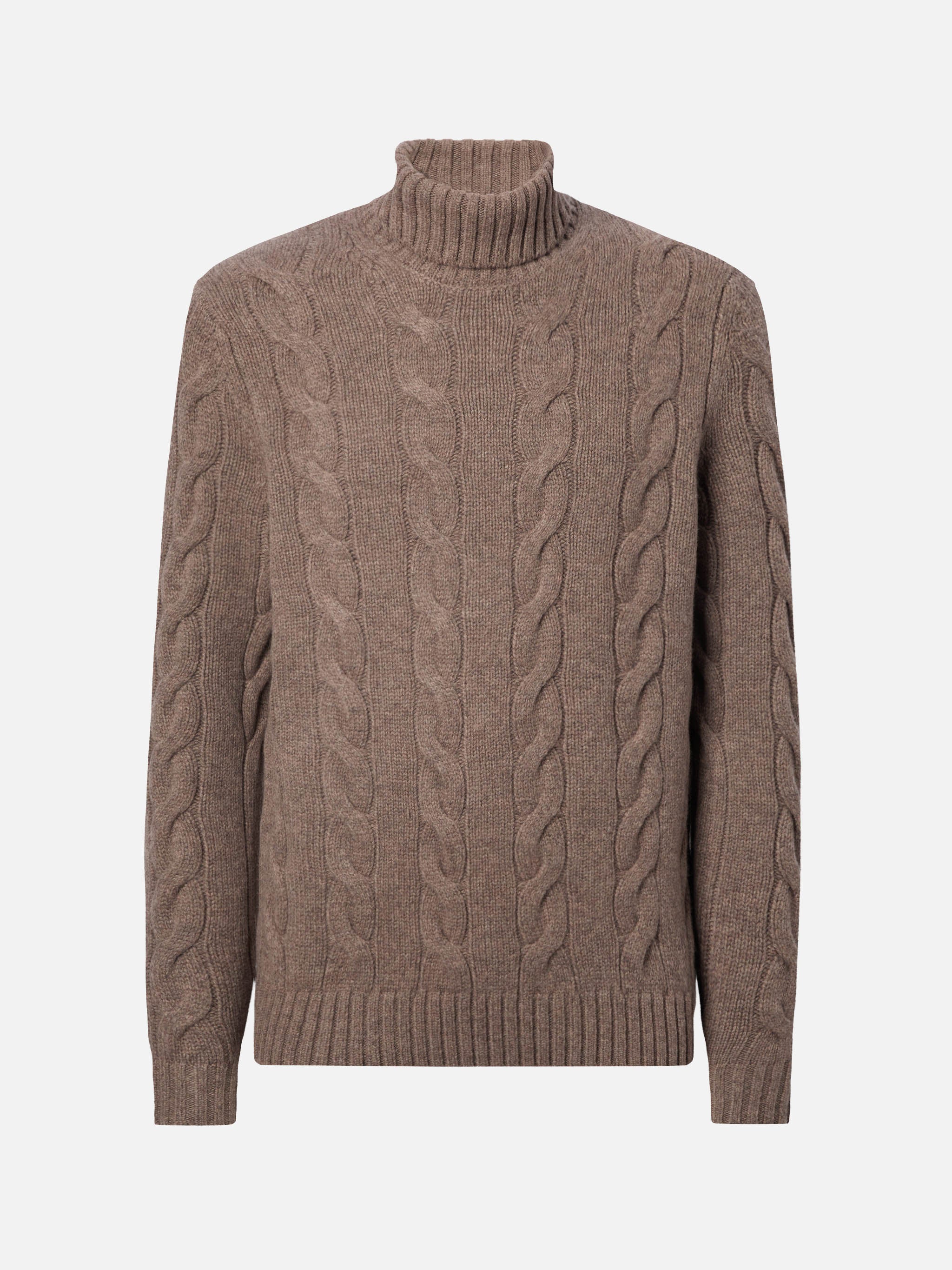 Valdez pure-wool turtleneck sweater in hazelnut - Image 6