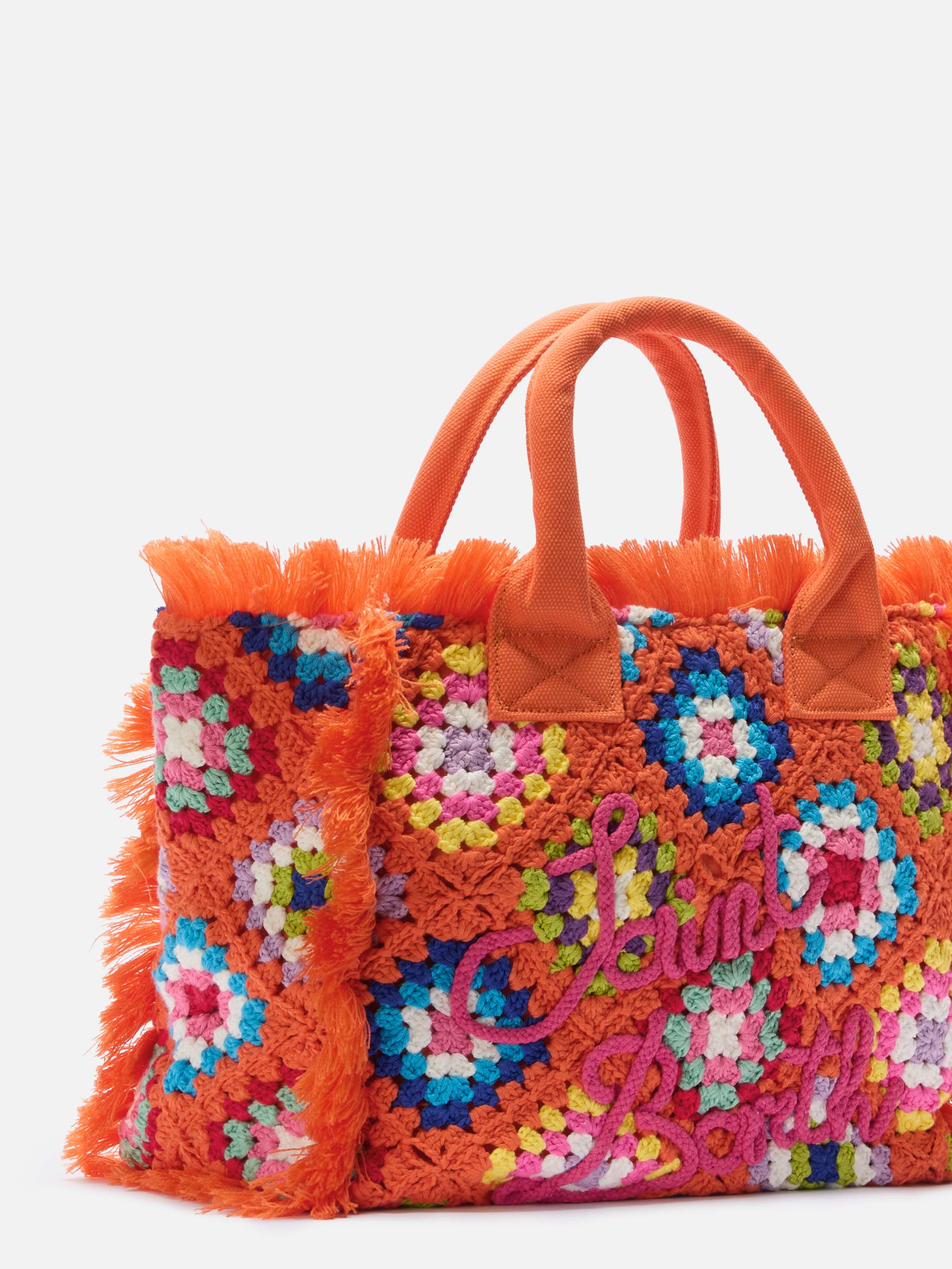 Vanity crochet shoulder bag with pattern - Image 3
