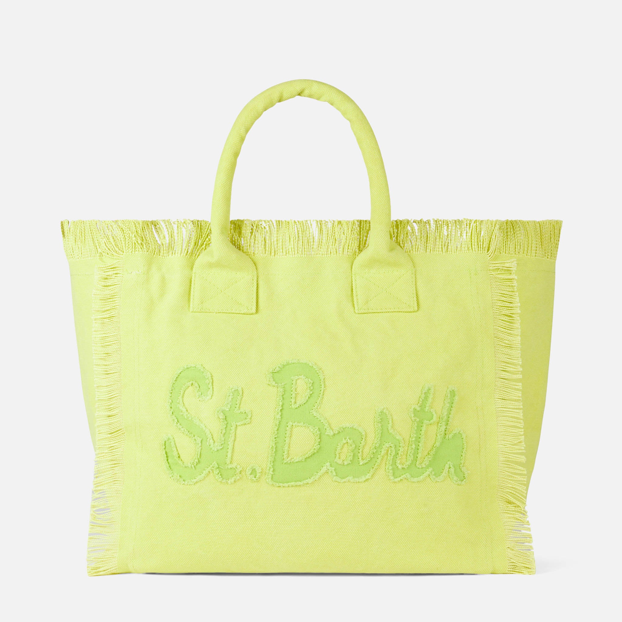Vanity light green canvas shoulder bag - Image 5