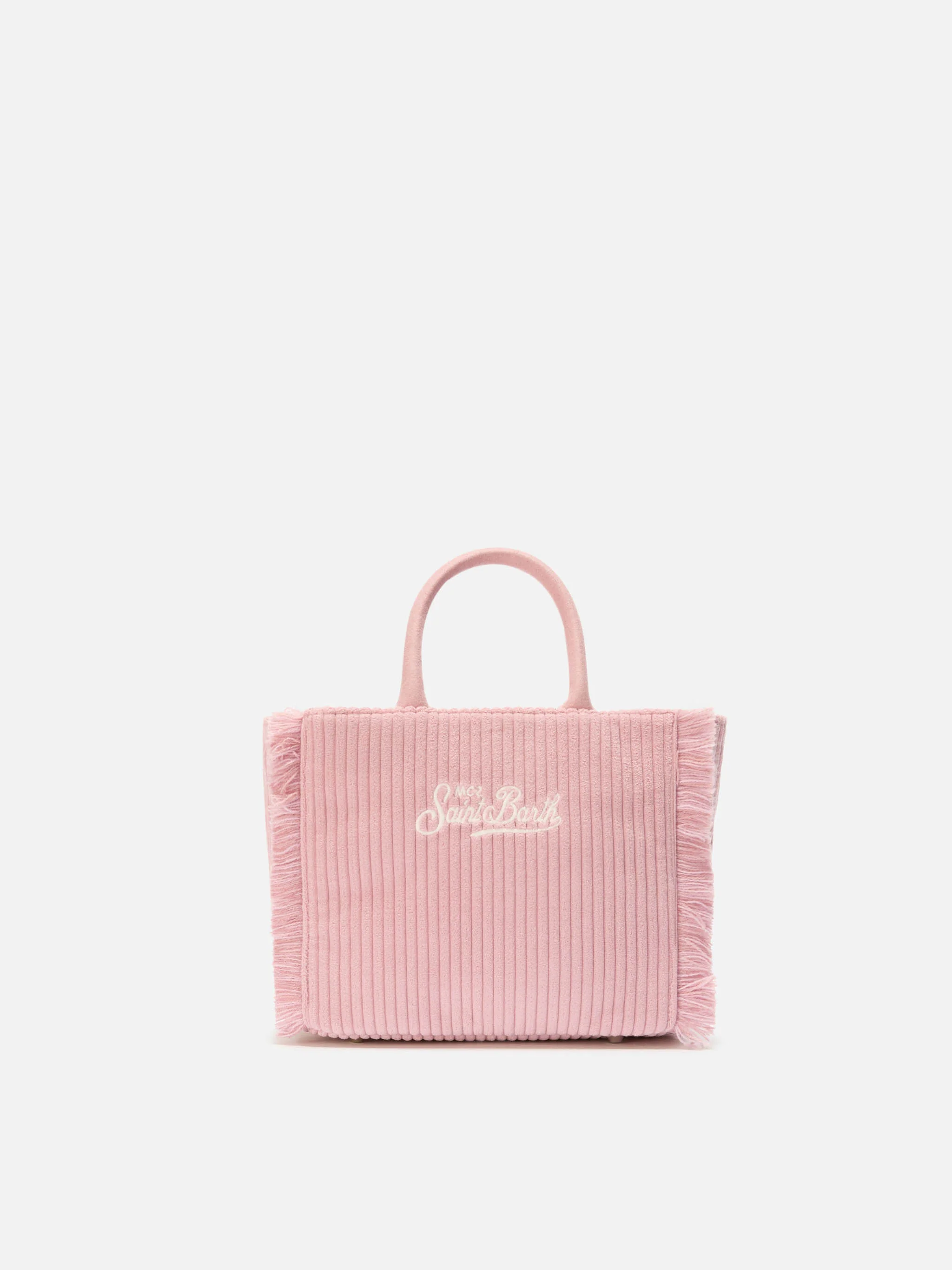 Vanity Mini Corduroy pink bag - Image 4