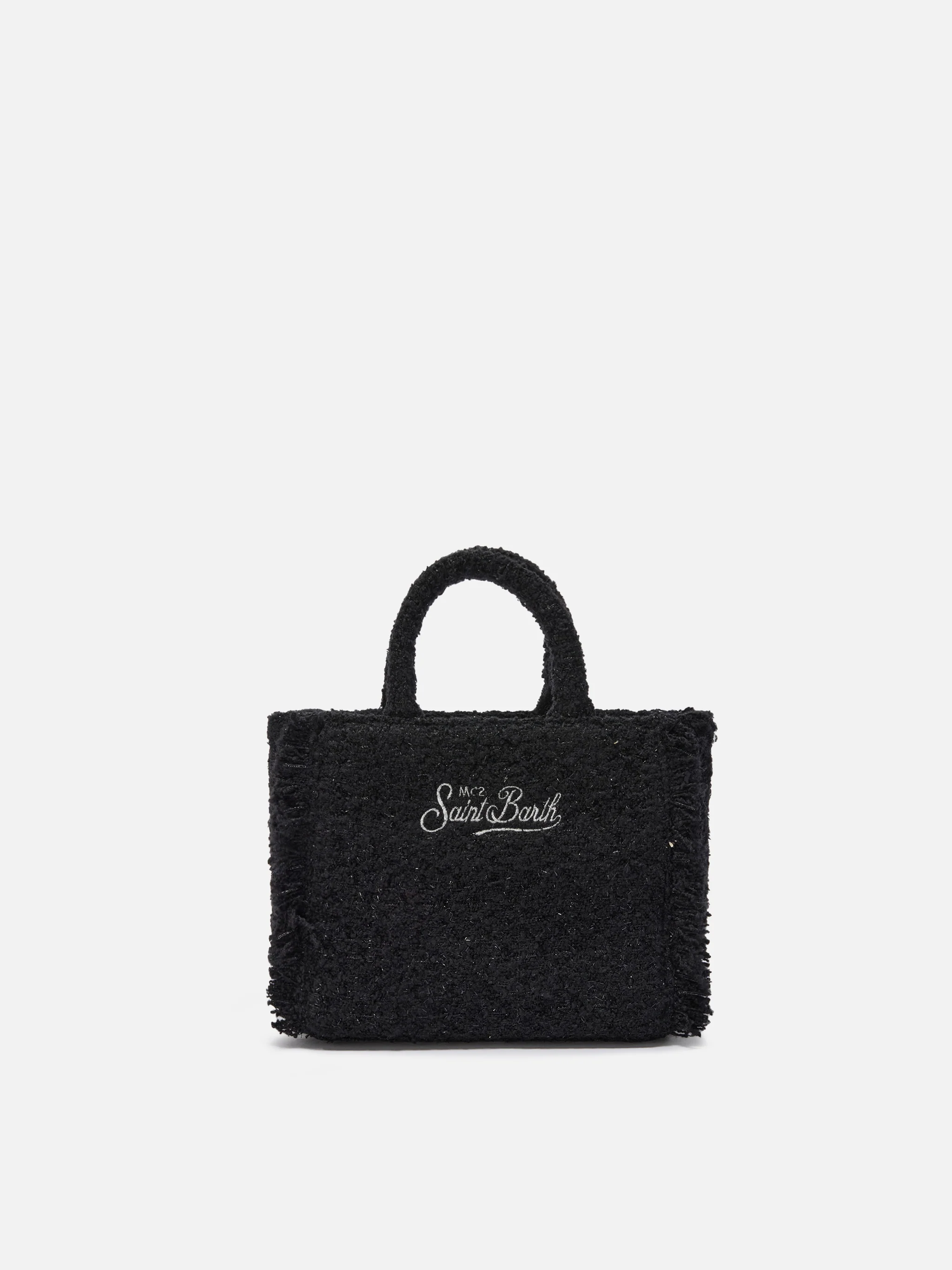 Vanity Mini Tweed Handbag in black - Image 4