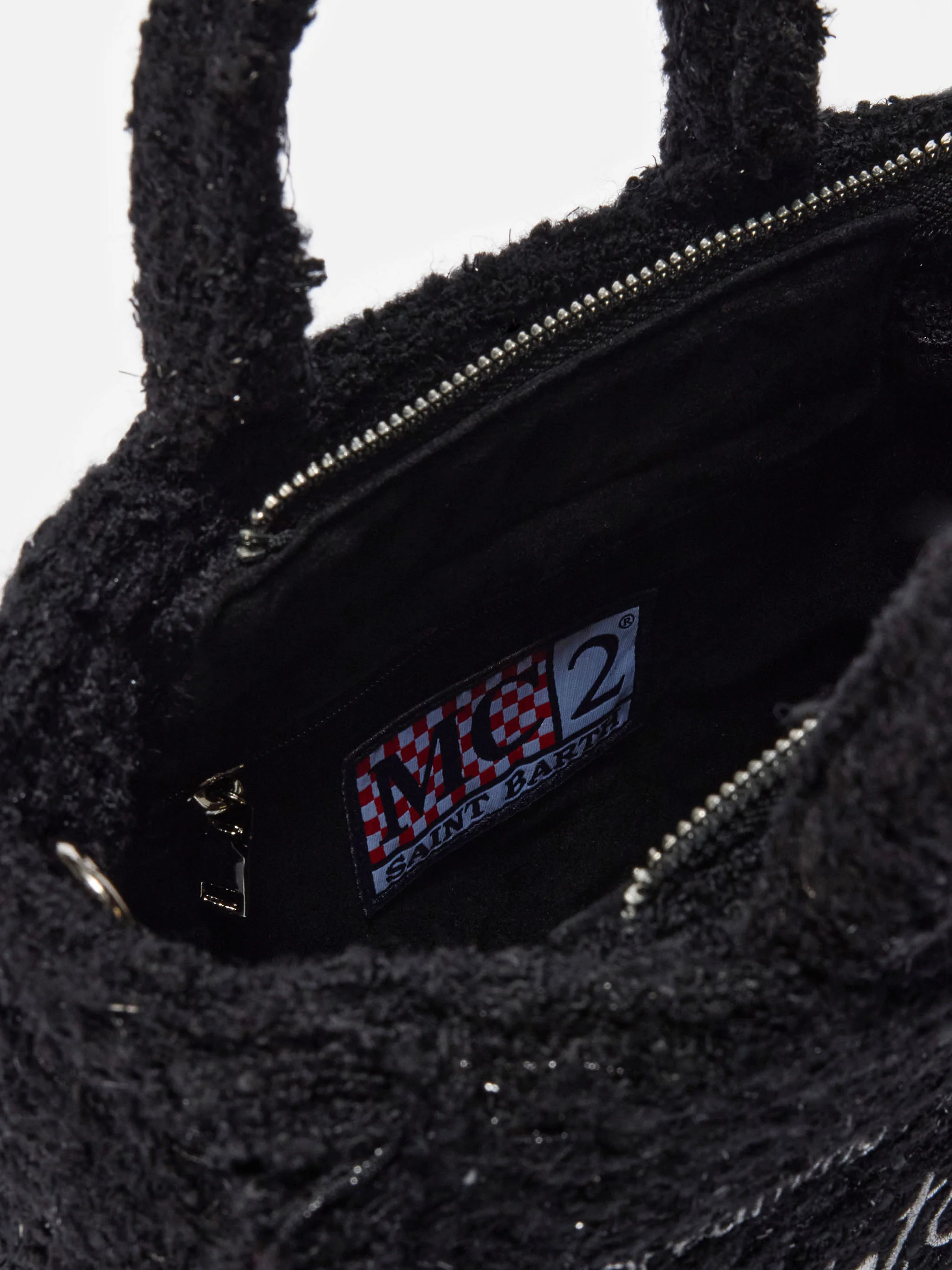 Vanity Mini Tweed Handbag in black - Image 5