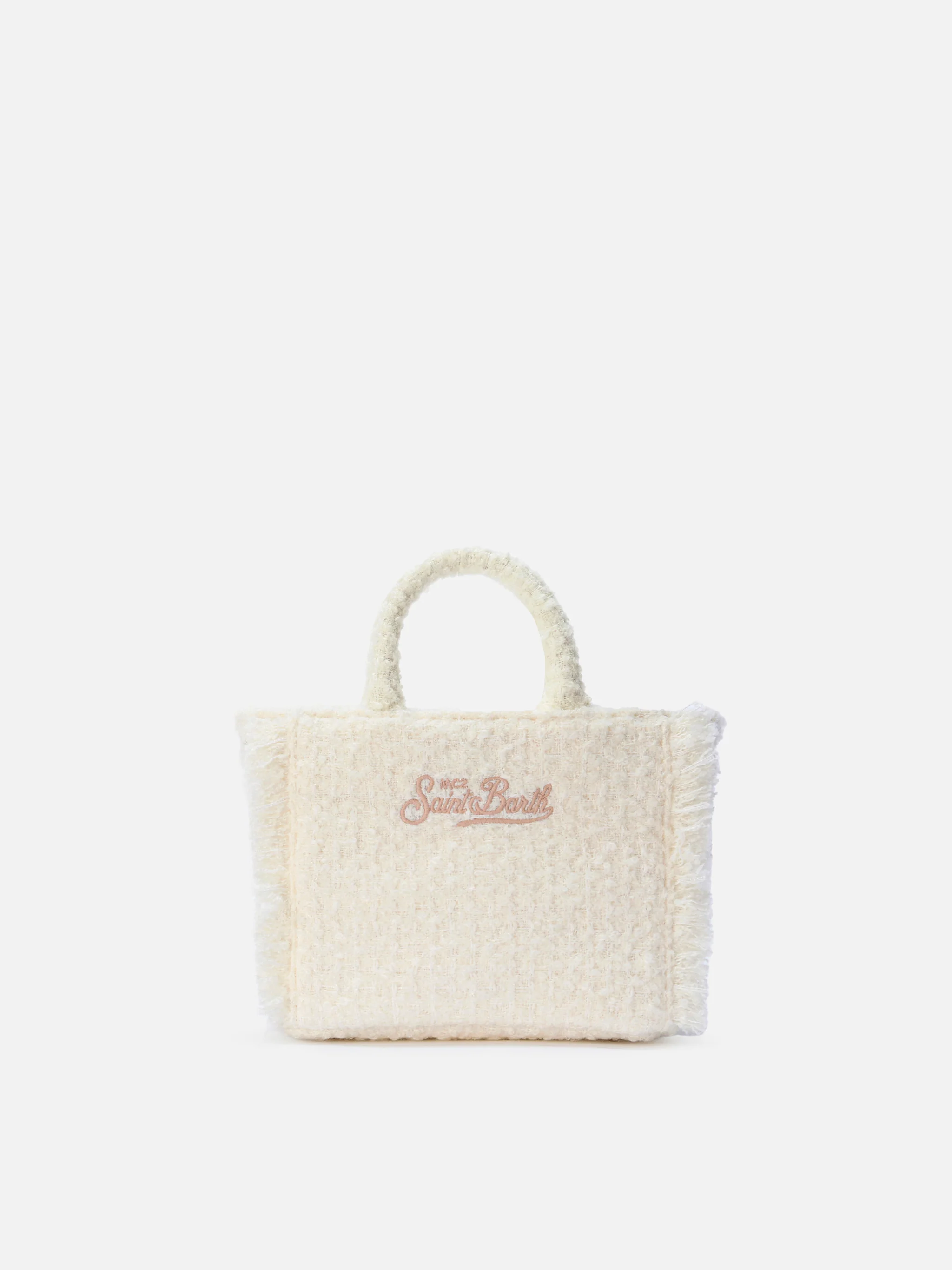 Vanity Mini Tweed white bag - Image 4