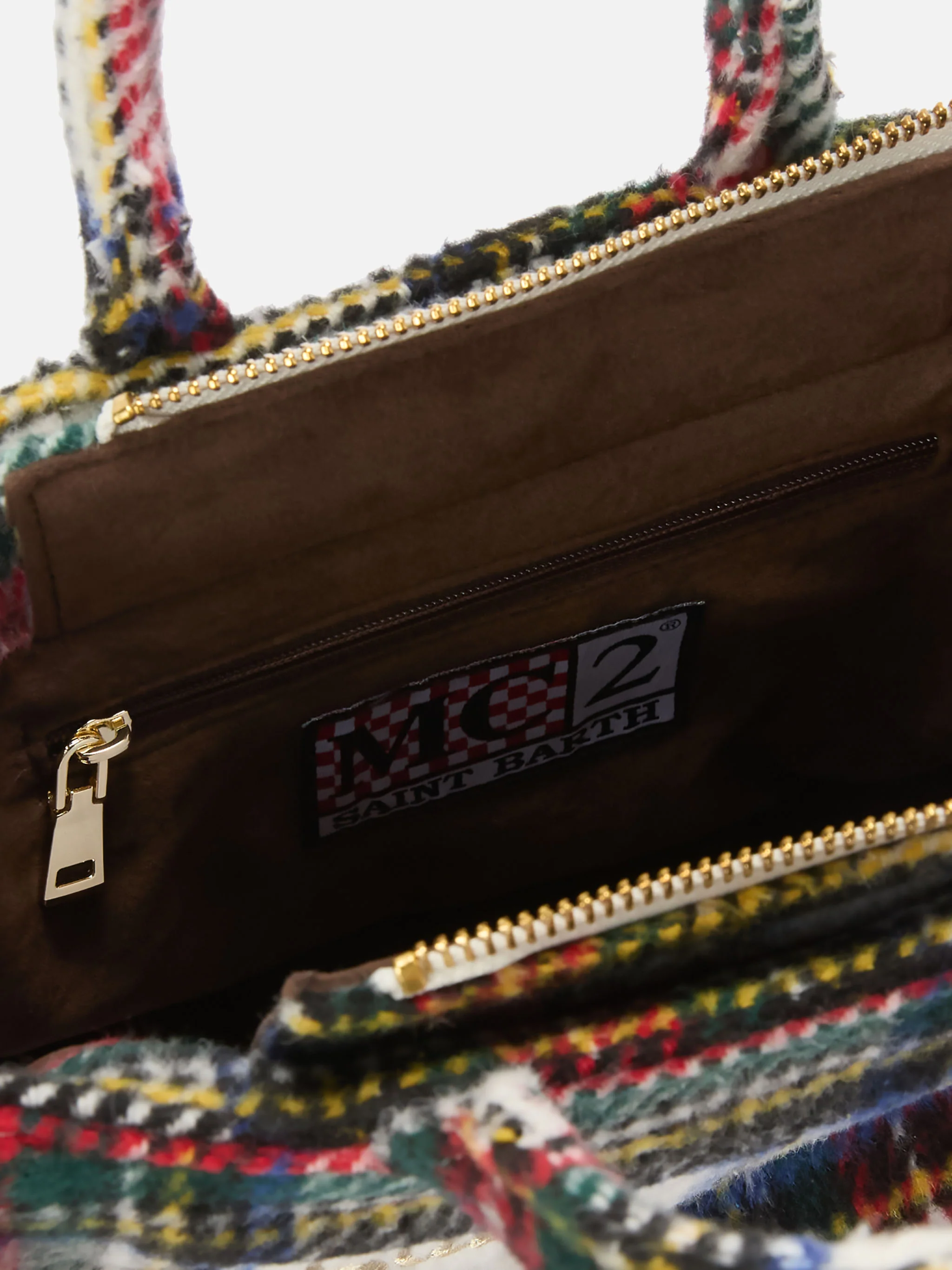 Vanity Mini Wool tartan bag - Image 5