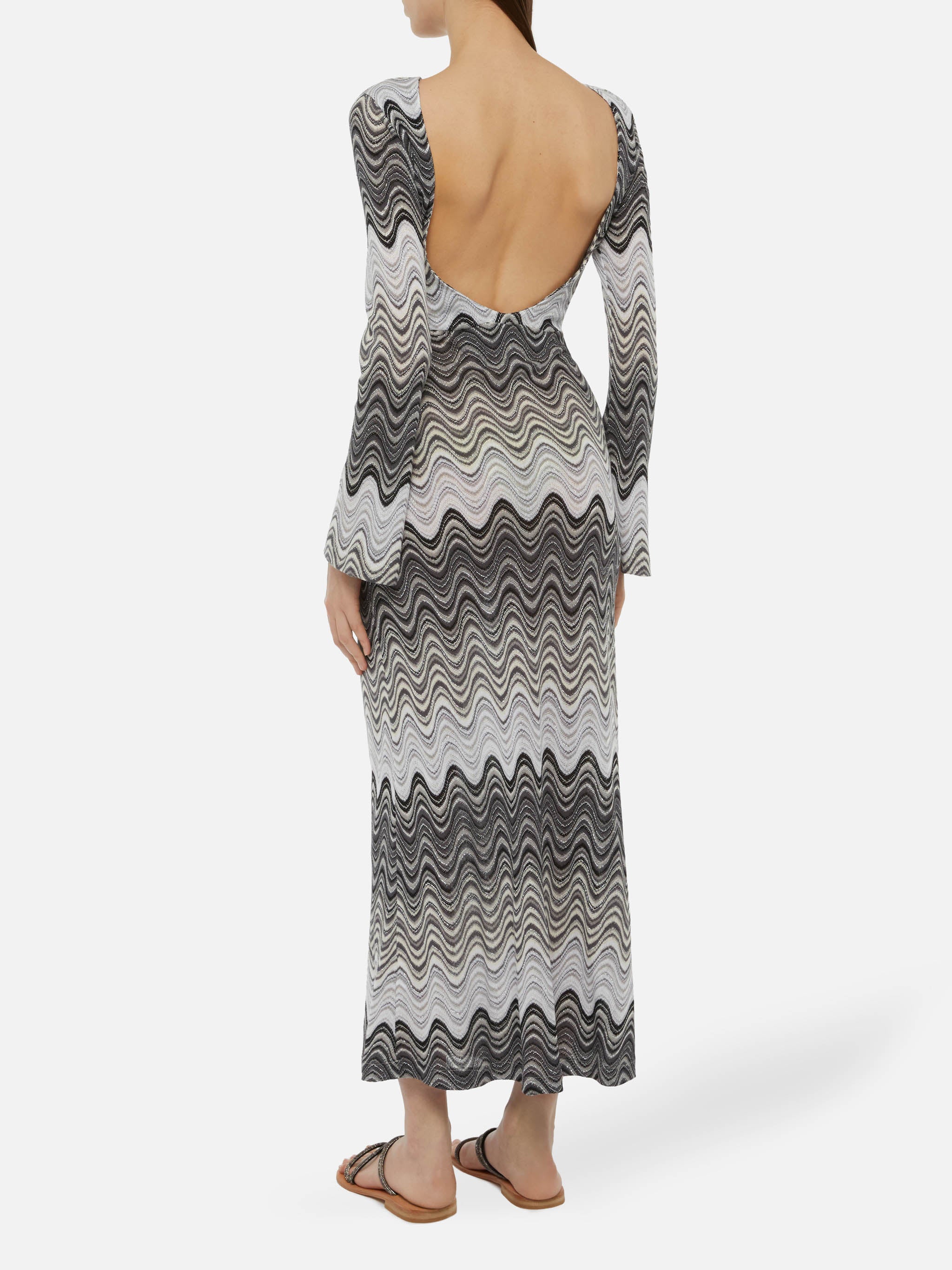 Venere raschel knit maxi dress - Image 3