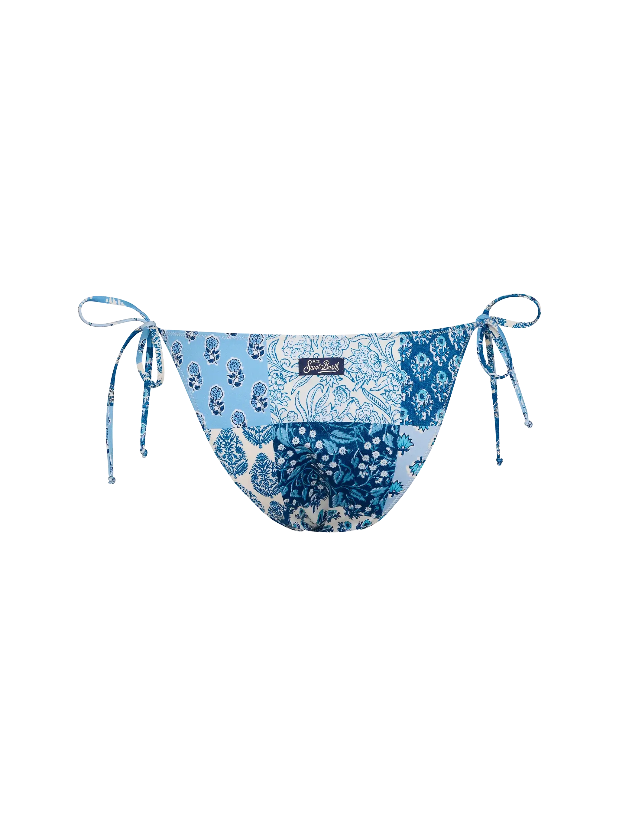 Virgo classic swim briefs with floral patch print - Image 2