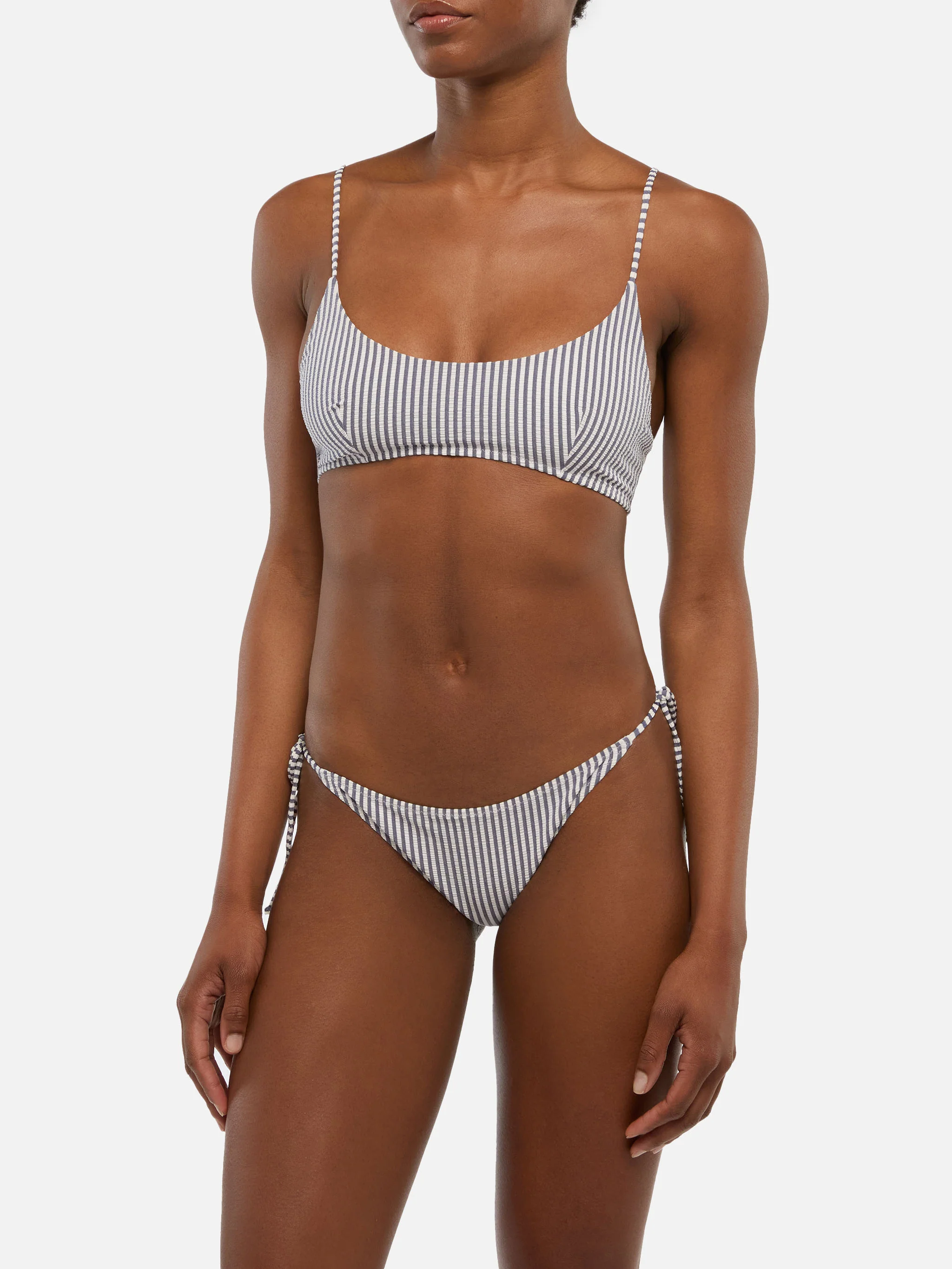 Judy Virgo striped bralette bikini - Image 2