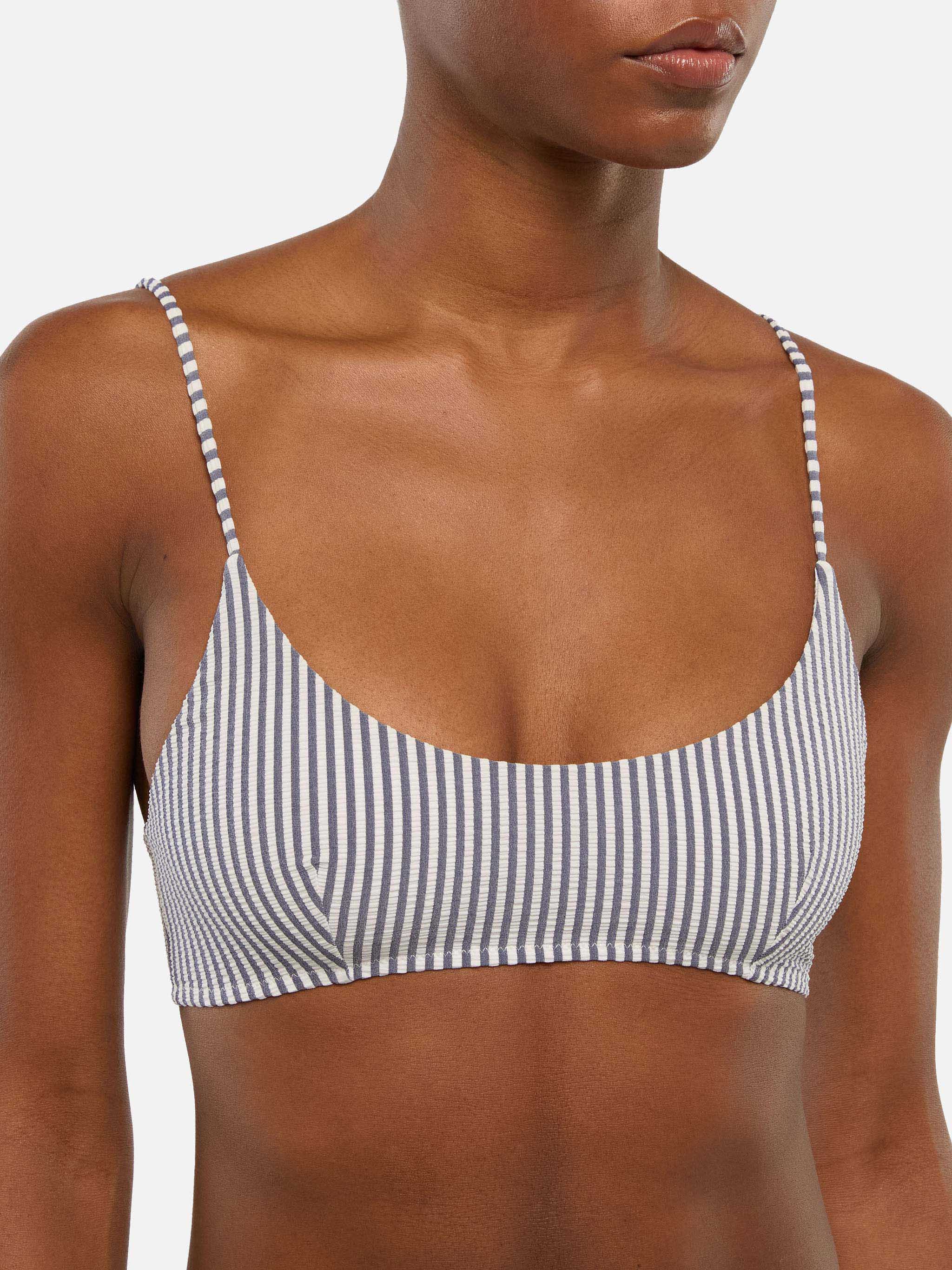 Judy Virgo striped bralette bikini - Image 3