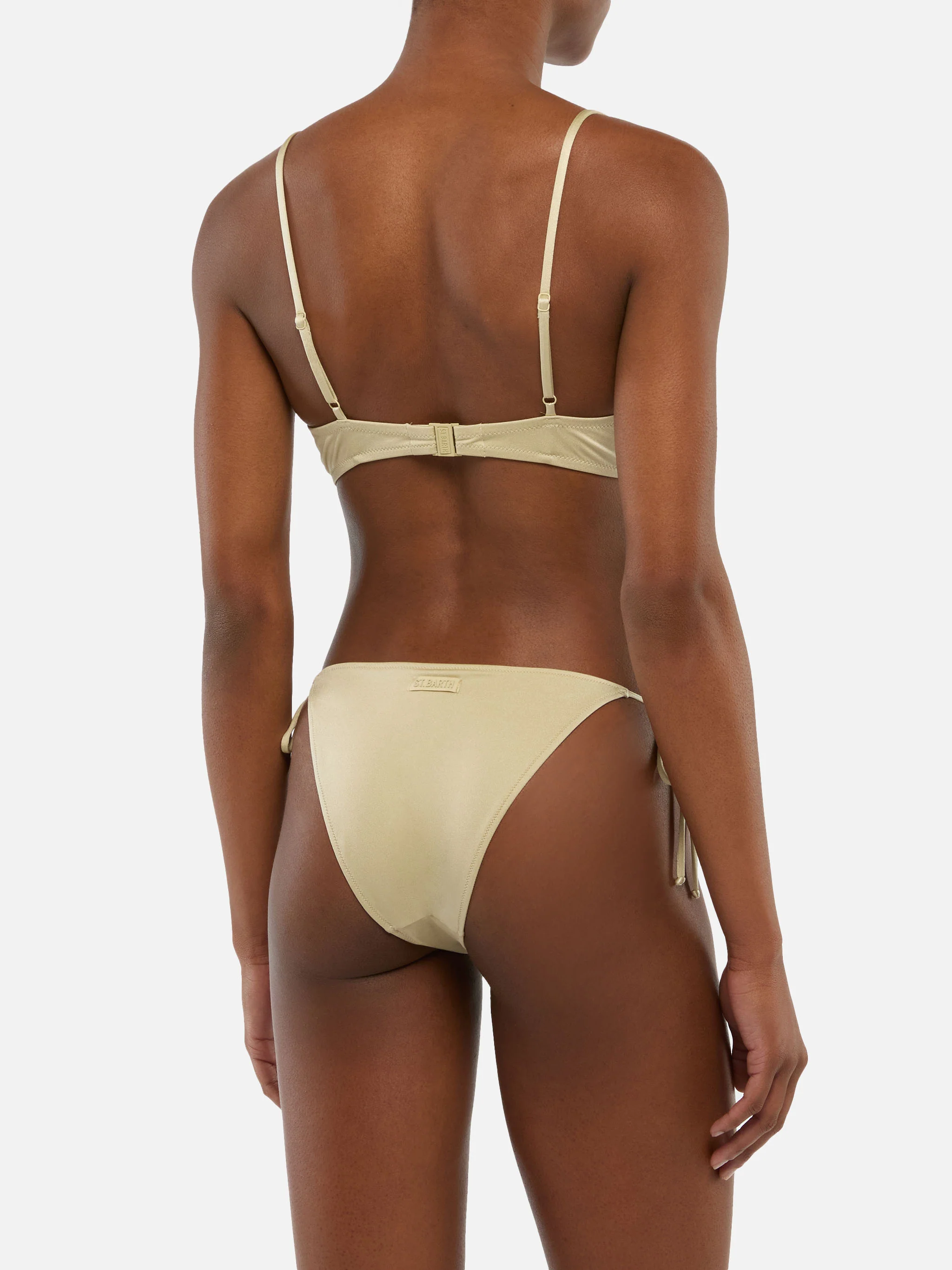 Bea Virgo gold bralette bikini - Image 4