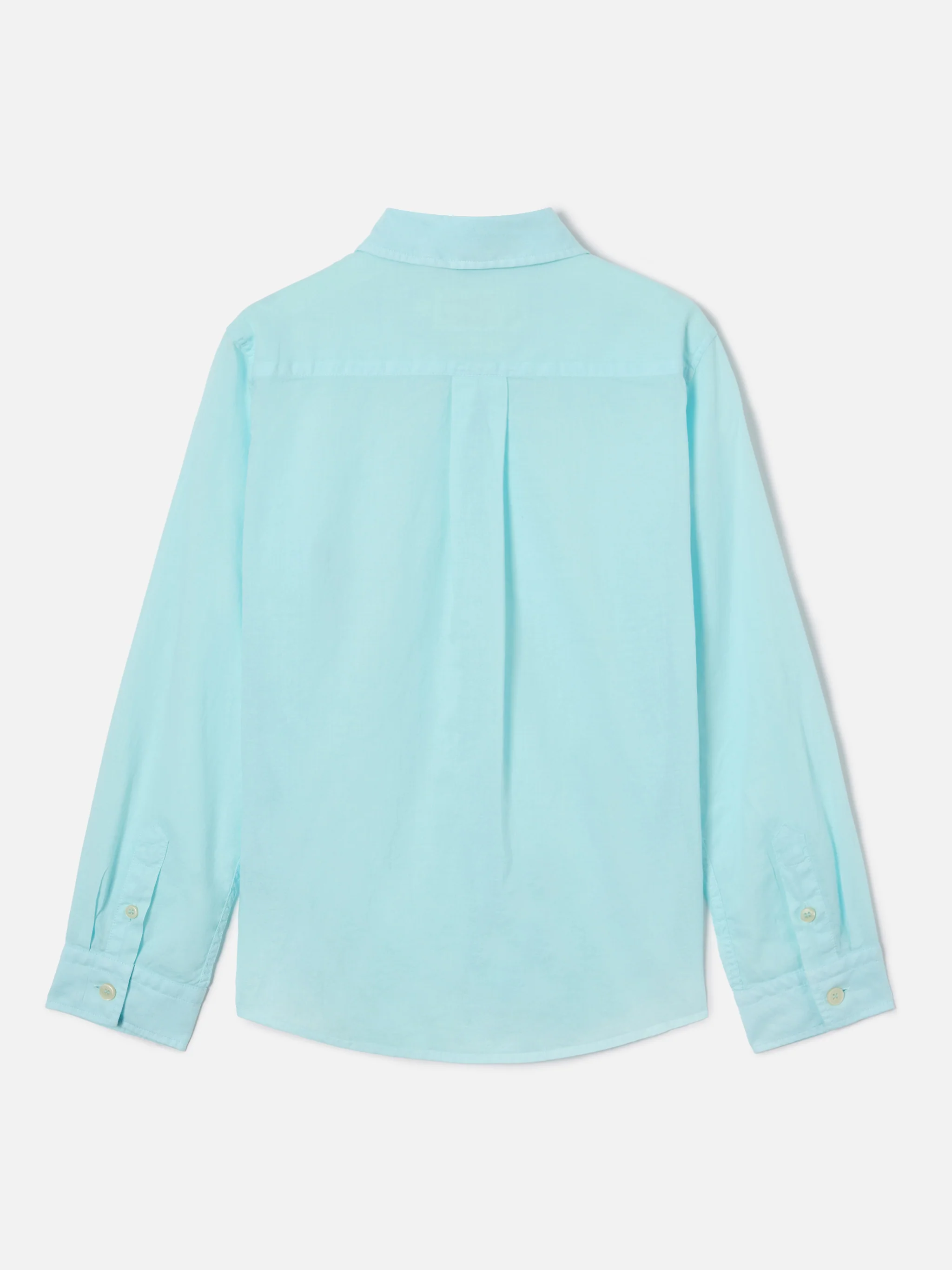Water green Chemise Jr shirt in cotton voile - Image 3